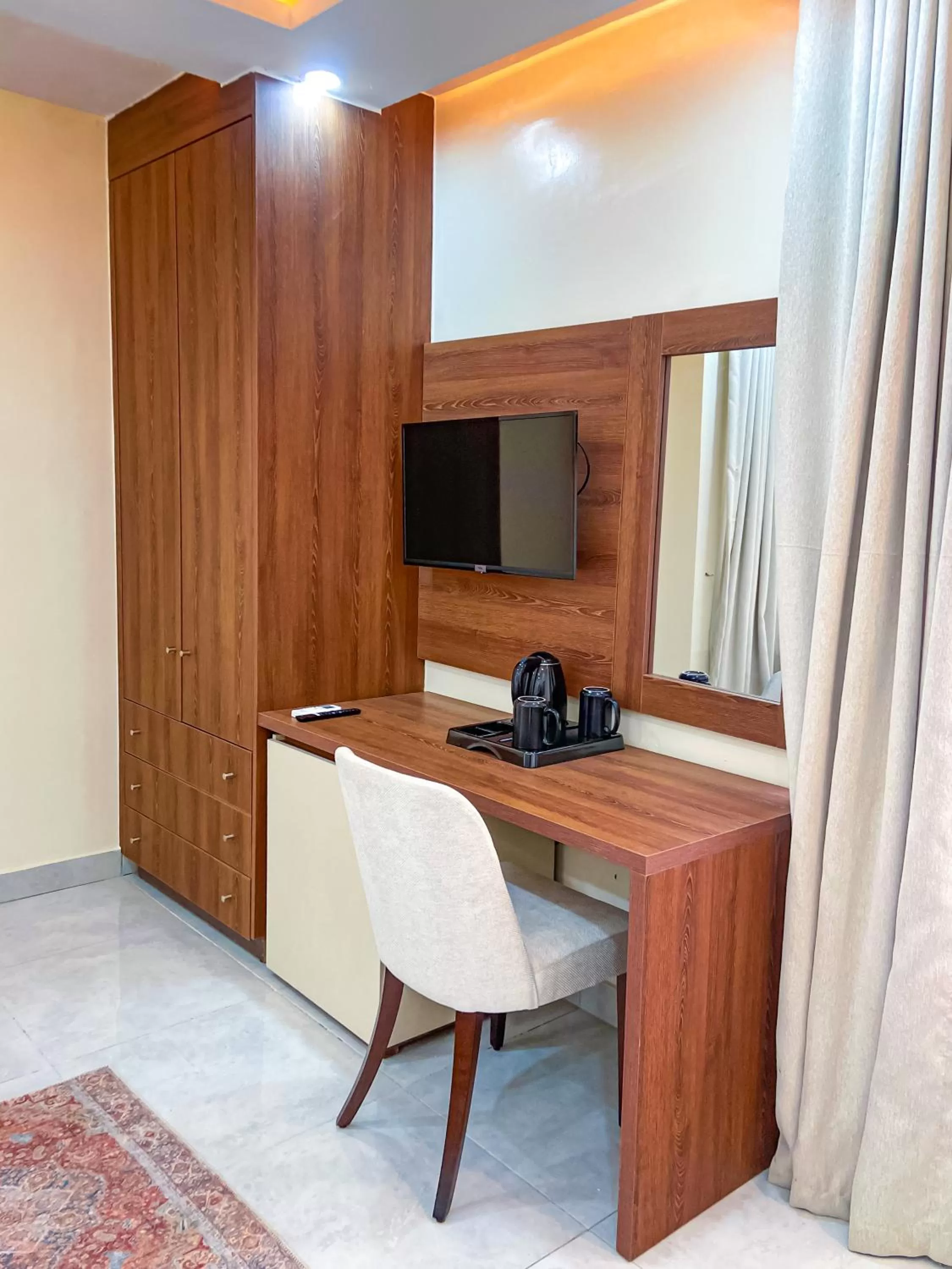 TV and multimedia, TV/Entertainment Center in Plush Hotel,Abuja