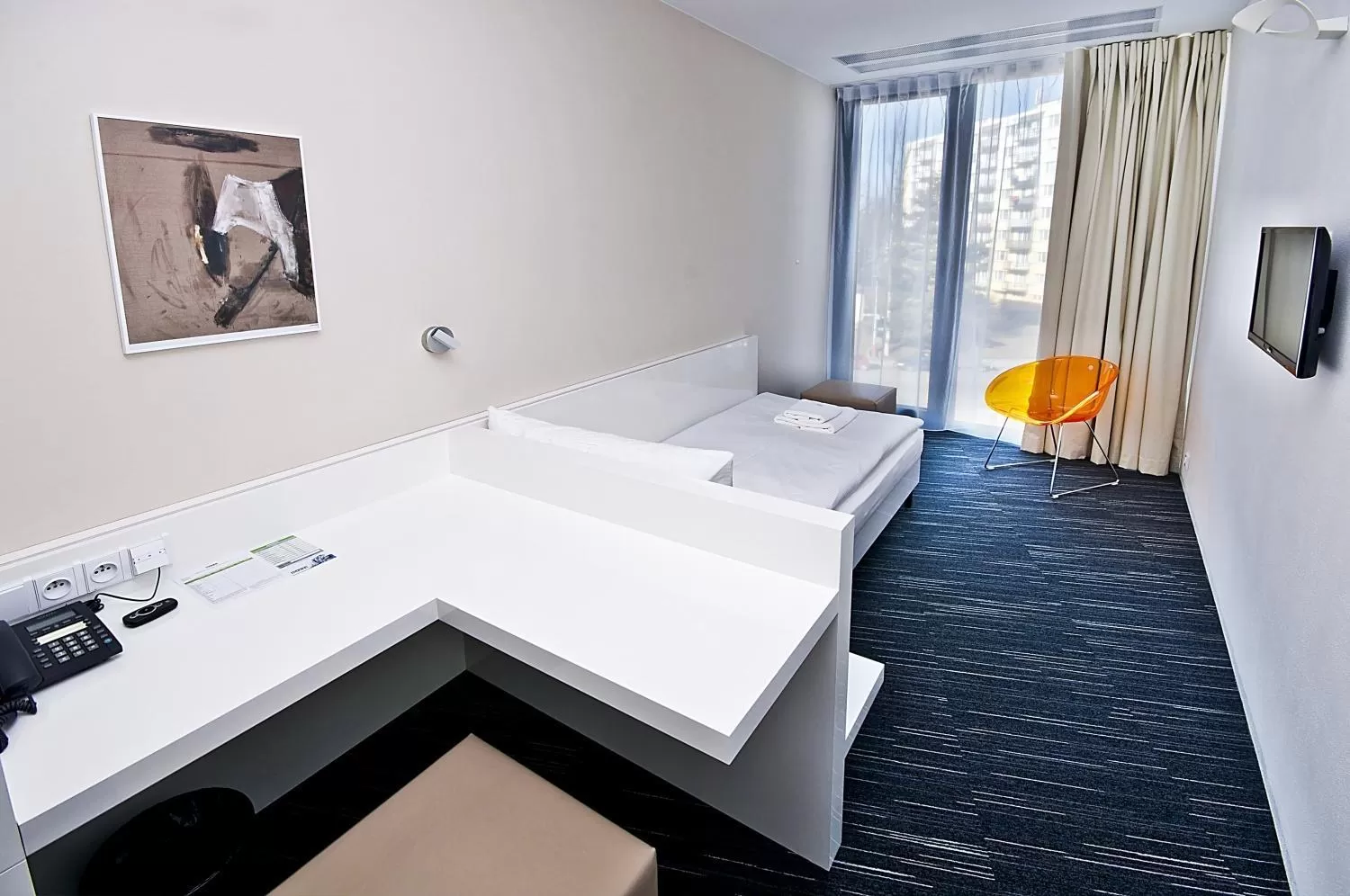 Bedroom, Bed in Fabrika Hotel