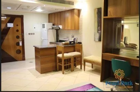 Kitchen or kitchenette in Pearl Executive Hotel Apartments
