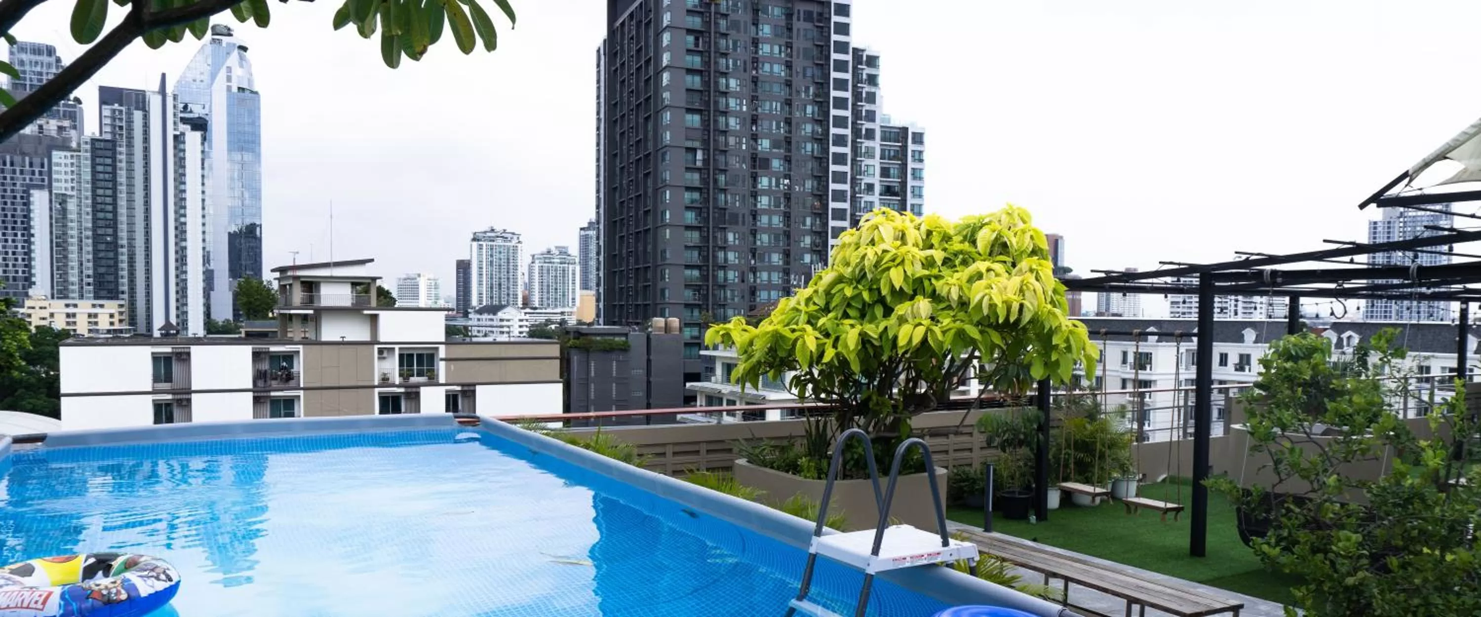 Swimming pool in karaarom hotel