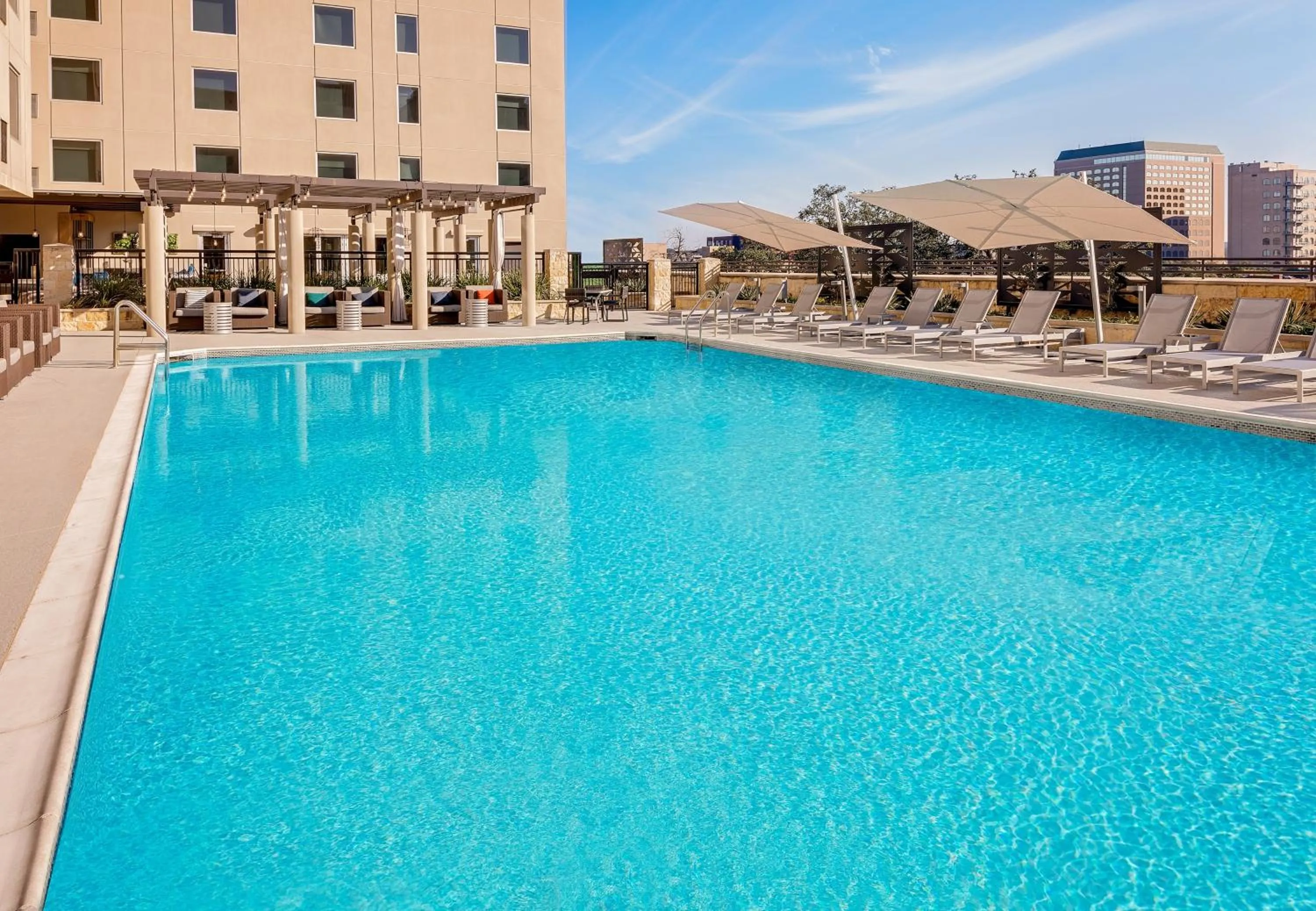 Swimming pool in Holiday Inn Express Hotel & Suites Austin Downtown - University by IHG