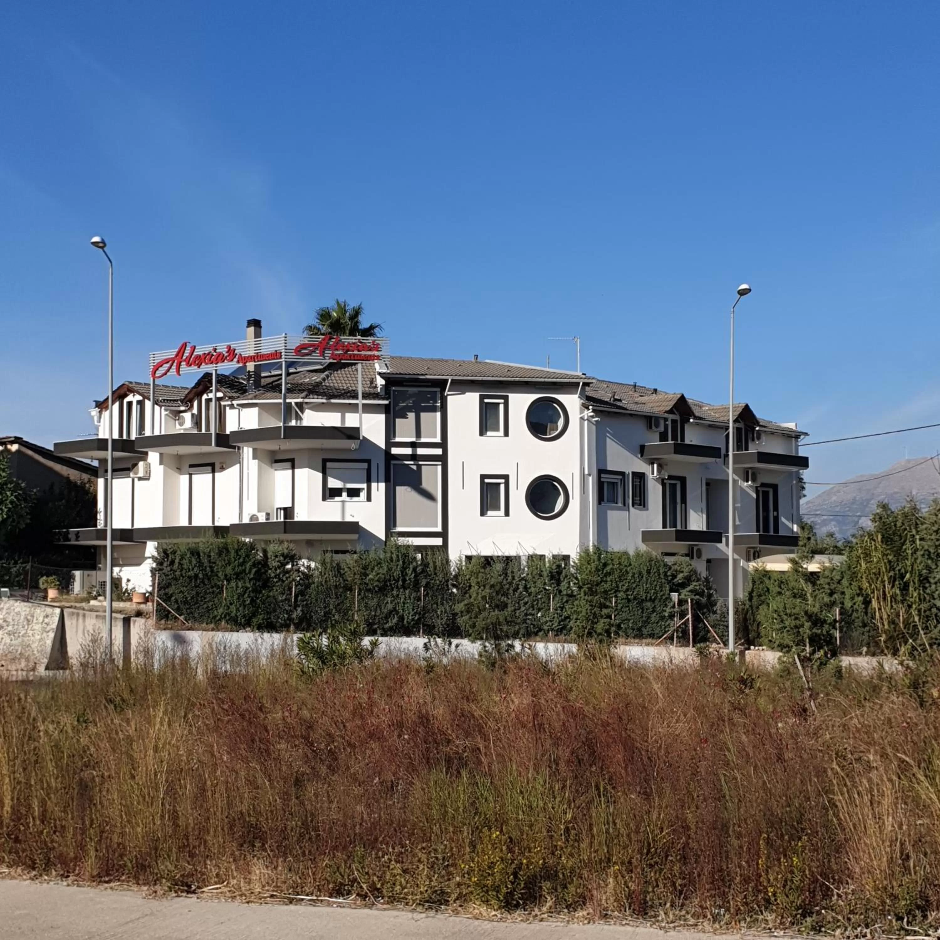 Property building in Alexia's Apartments