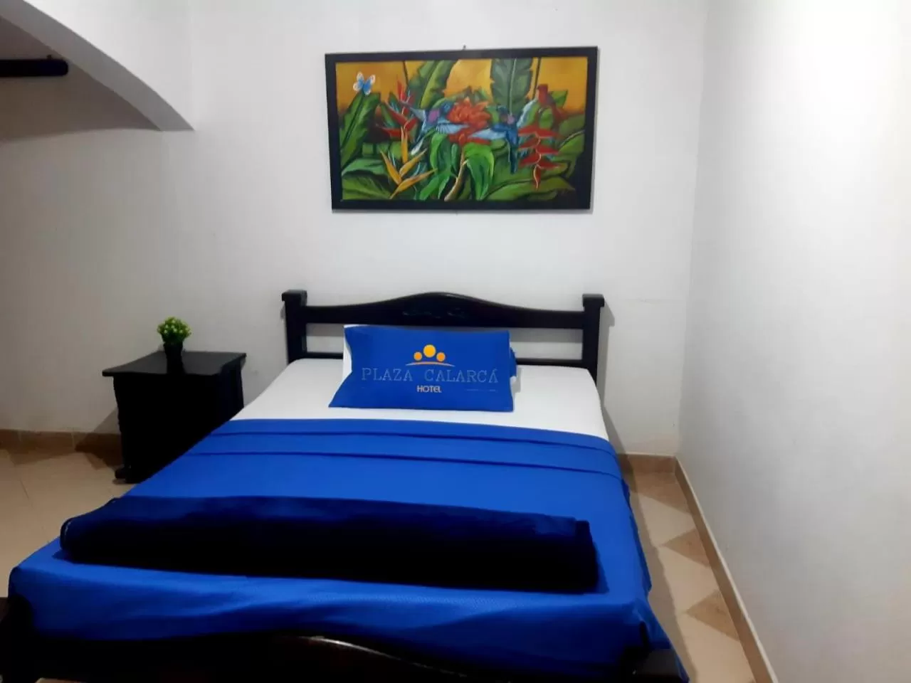 Bed in Hotel Plaza Calarcá