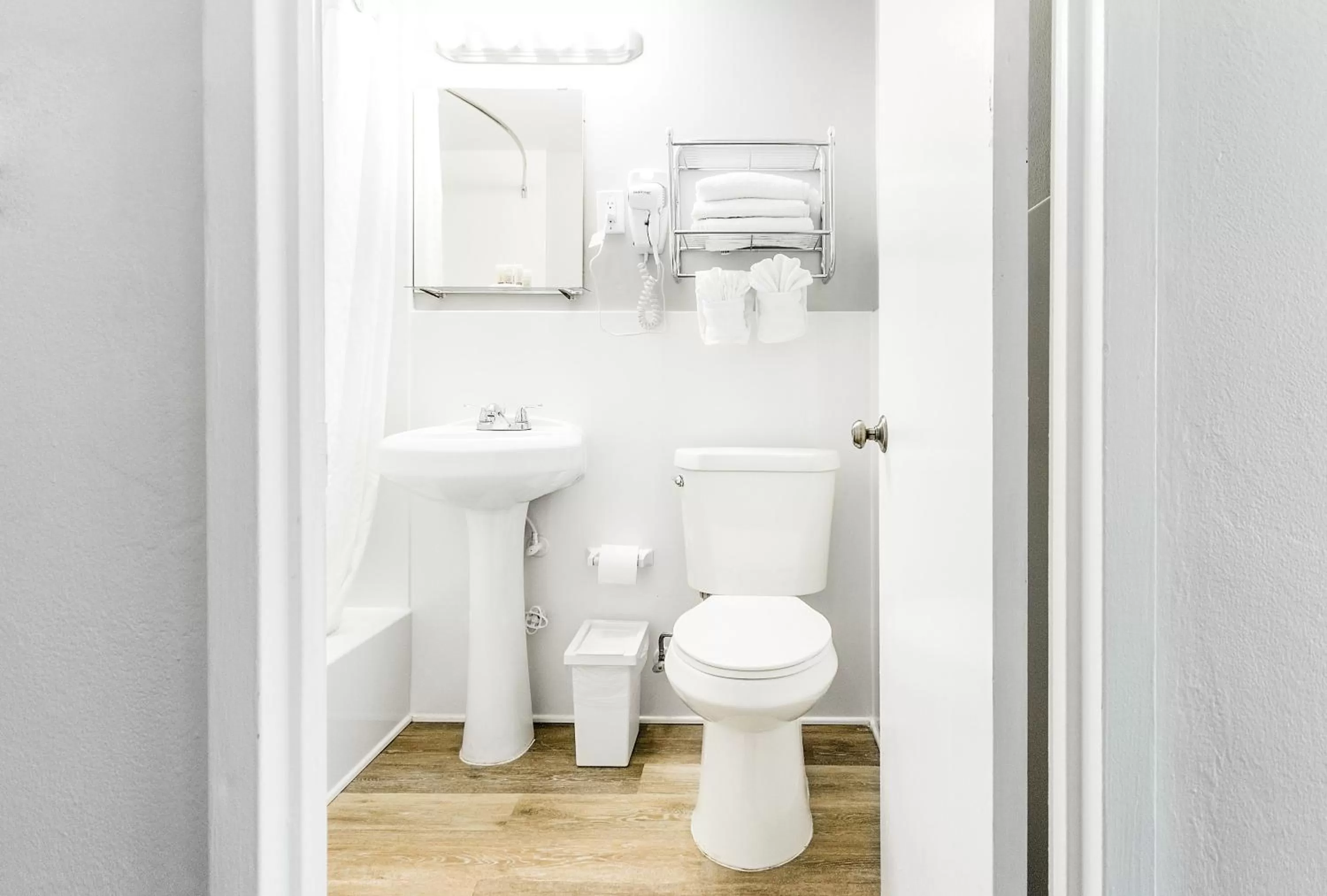 Toilet in Lorraine Hotel