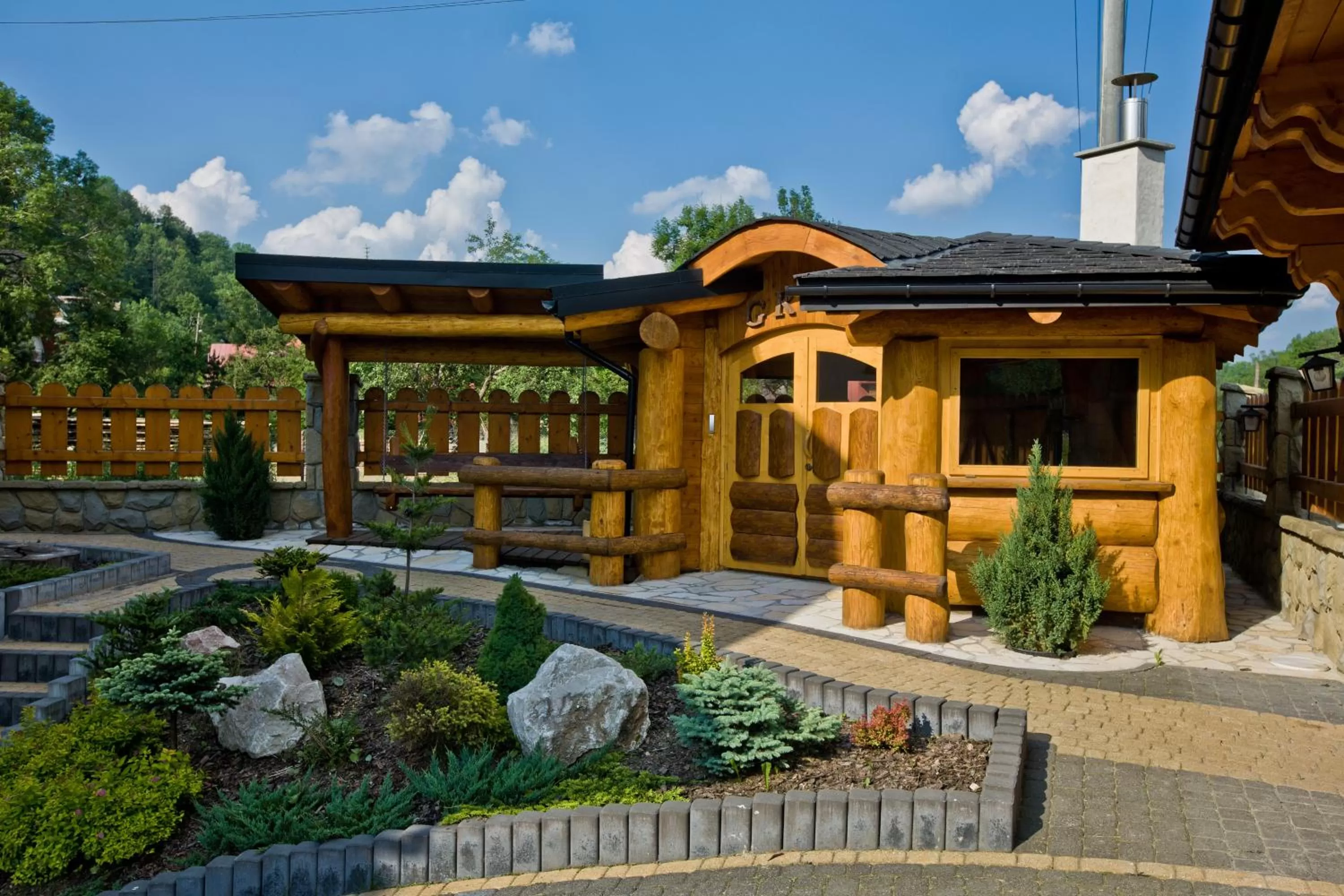 Garden in Leśny Dworek Zakopane