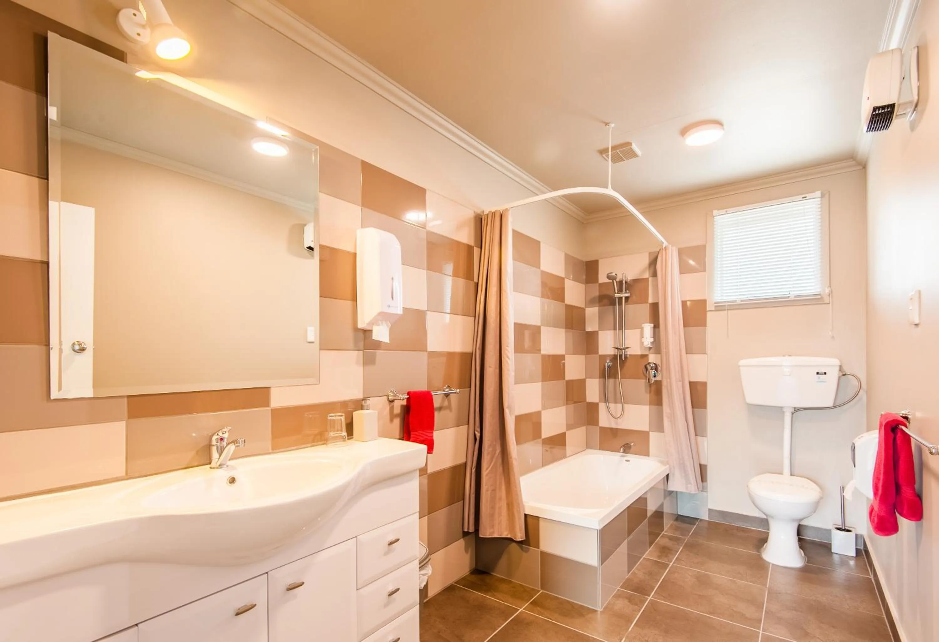 Bathroom in Manuka Crescent Motel