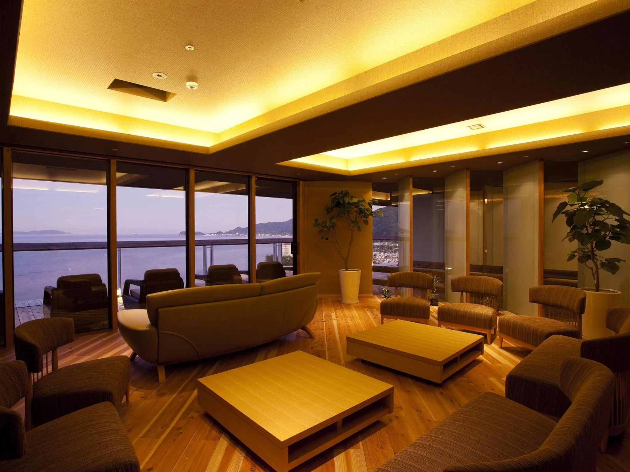 Lounge or bar in Hotel New Awaji