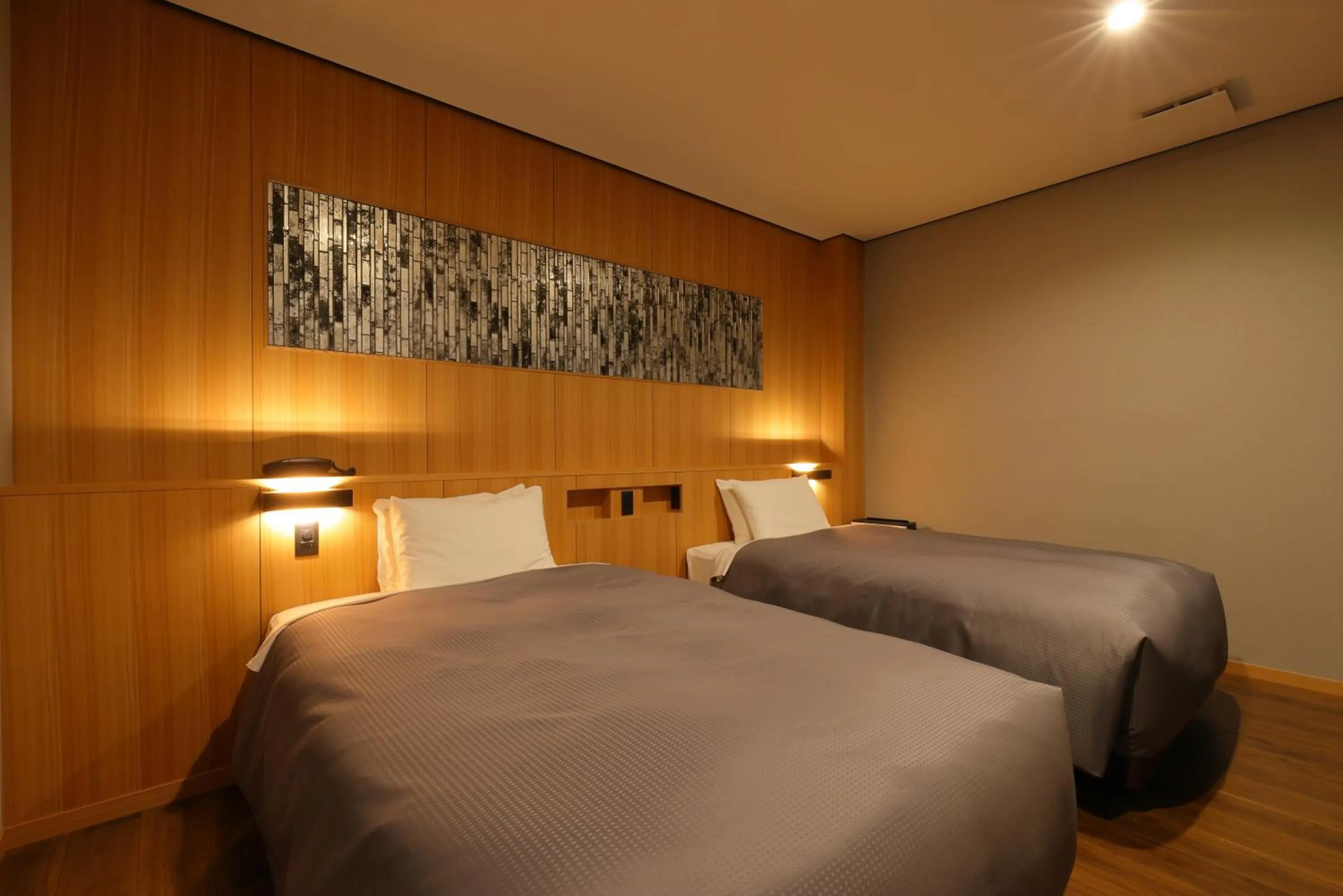 Bed in Arima Onsen Taketoritei Maruyama