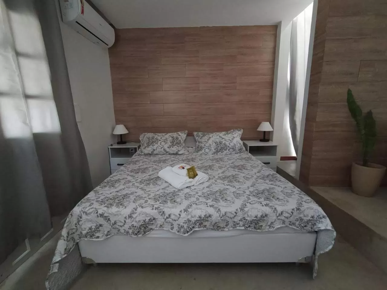 Bed in Casa de Hóspedes "Guesthouse Prainha"