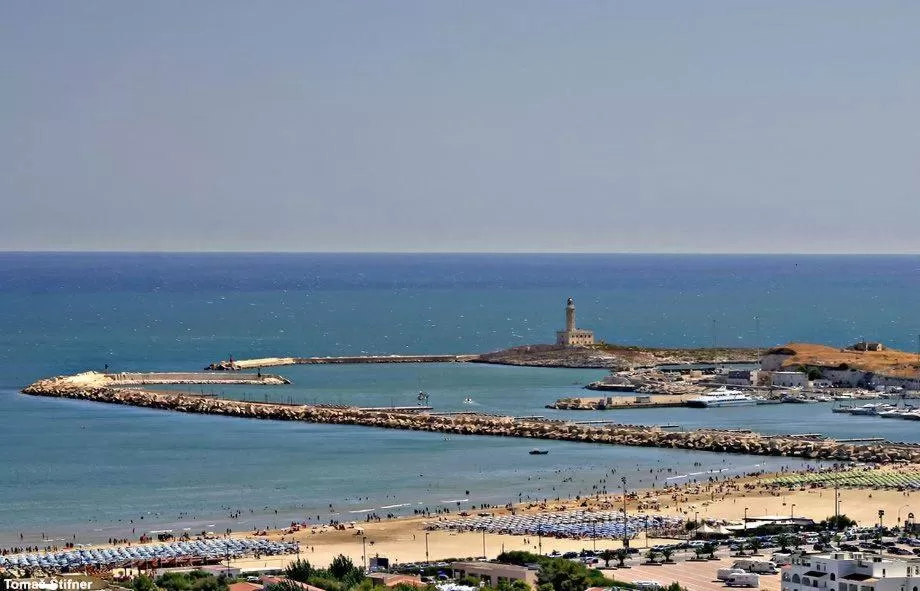 Beach in B&B Palazzo Manfredi Vieste, Fronte mare con Parcheggio