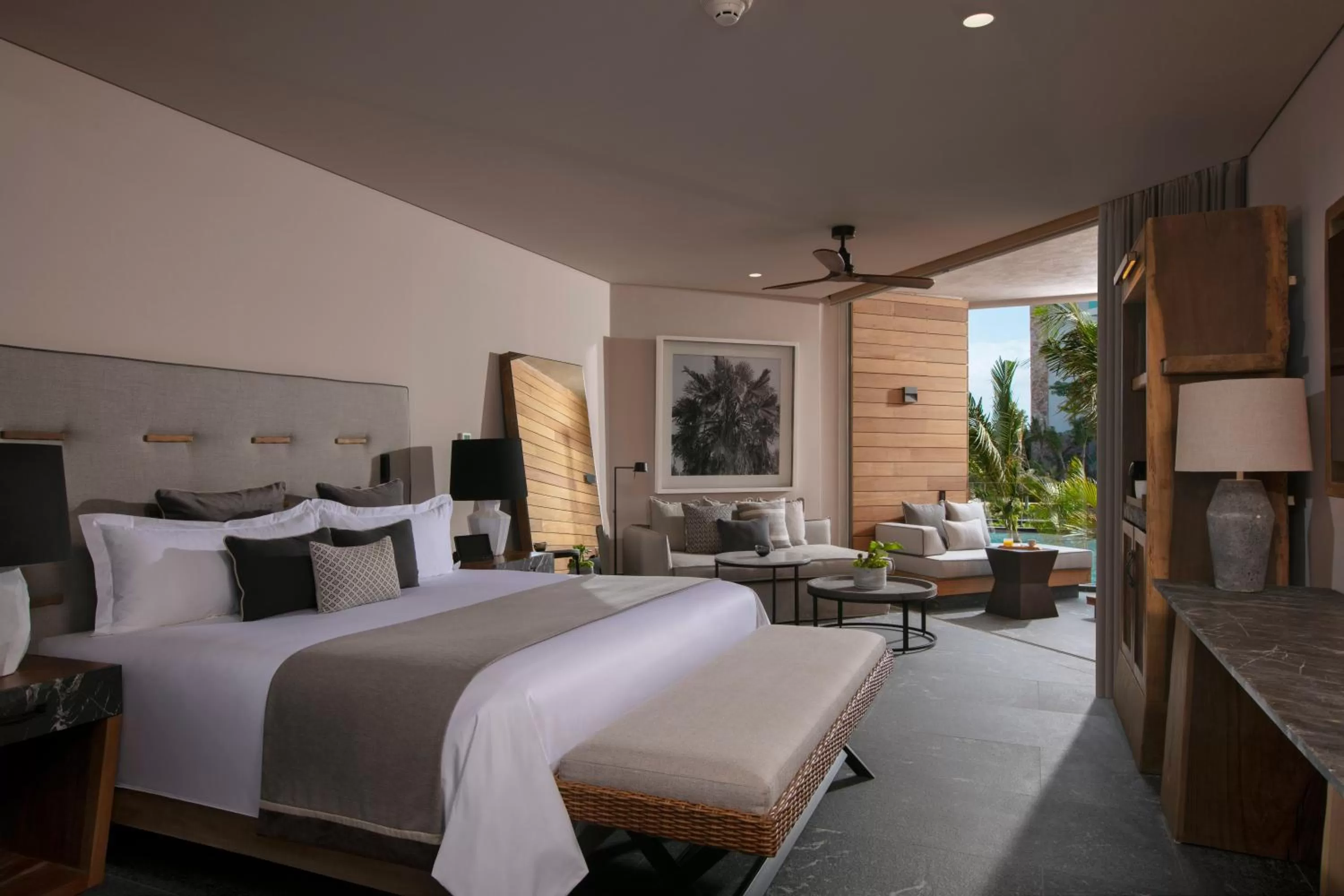 Bed in Secrets Moxché Playa del Carmen - Adults Only - All Inclusive