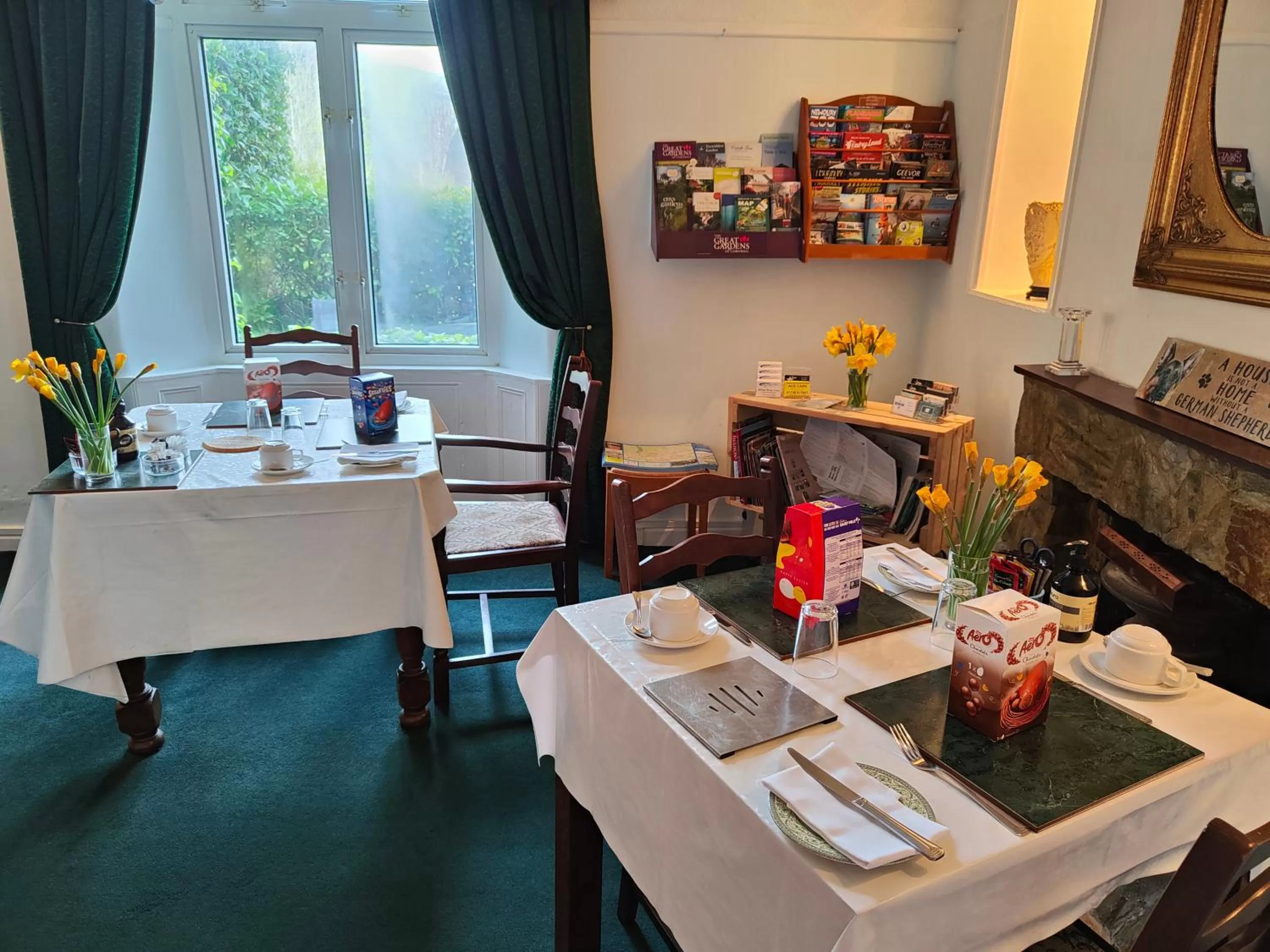 Dining area in Arches B&B