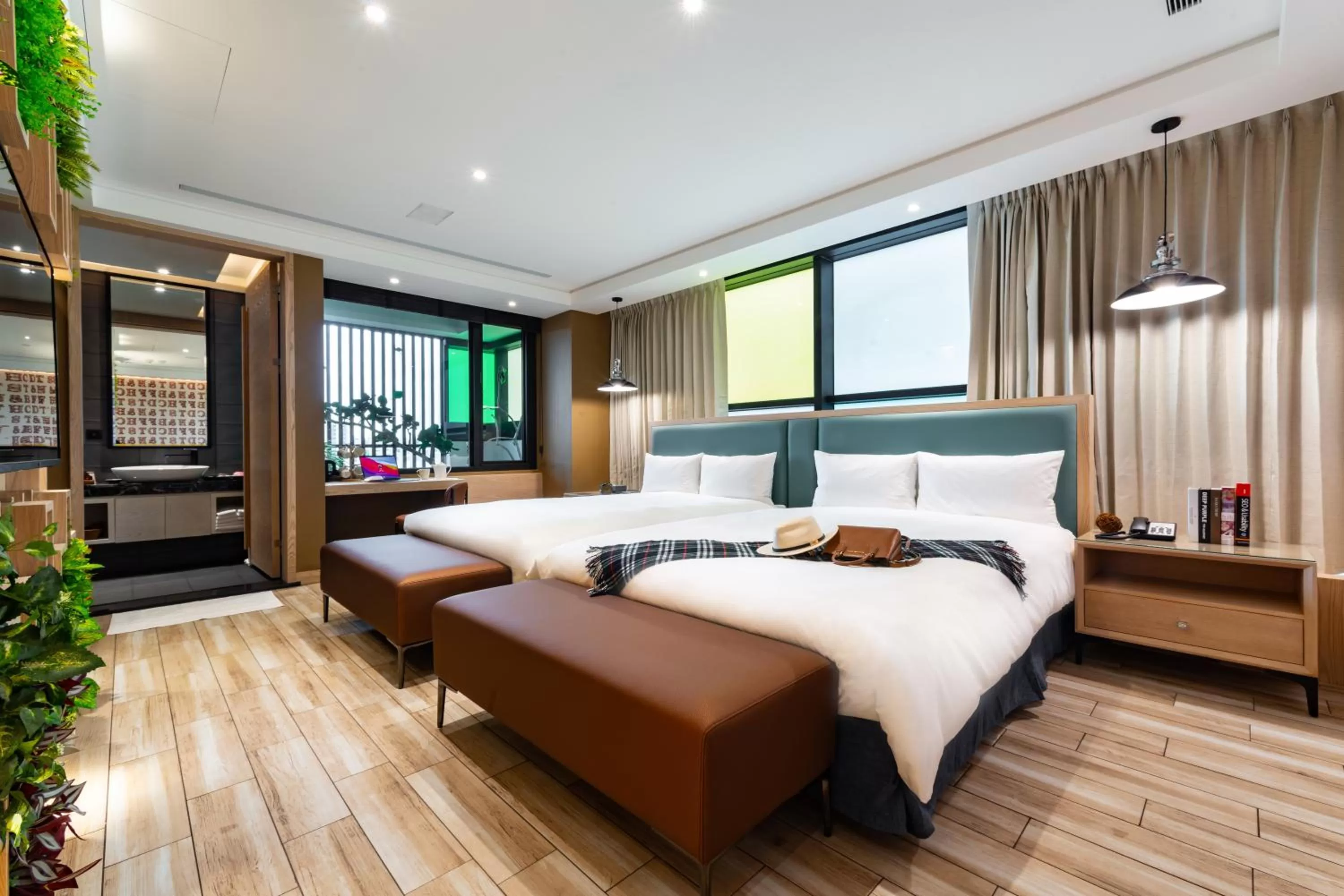 Photo of the whole room, Bed in Norway Forest Motel - Wen Chuang Branch