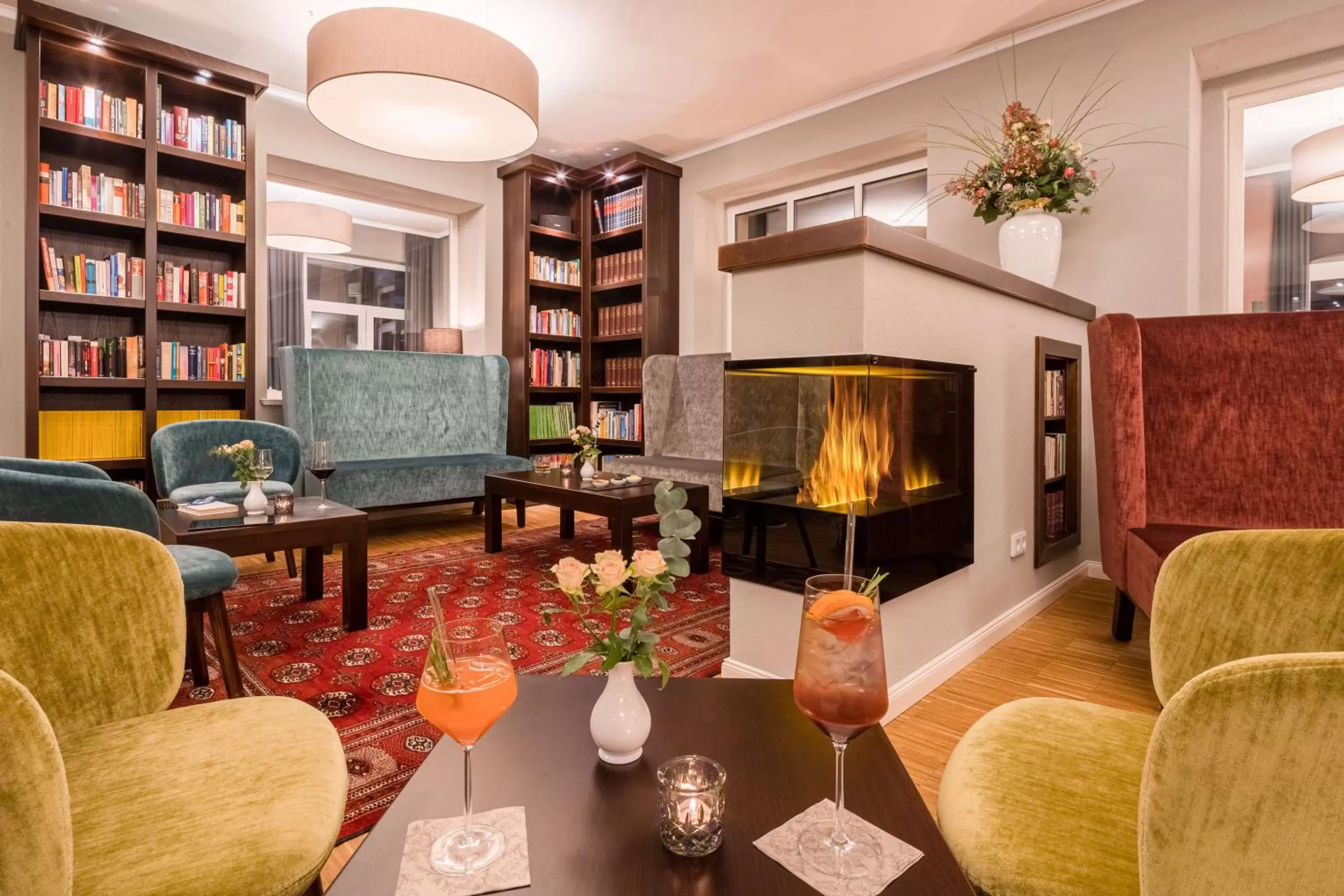 Library in QUARTIER 5 Hotel & Restaurant, Sächsische Schweiz