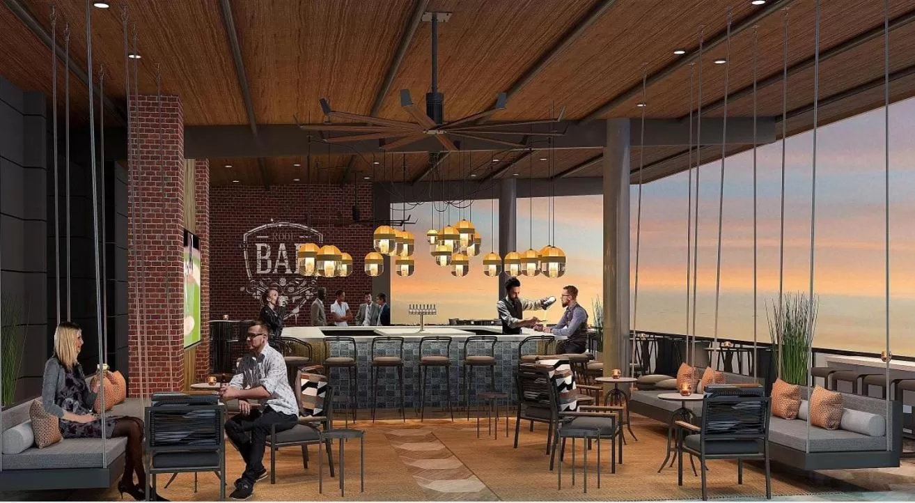 Balcony/Terrace in Hotel Indigo - Columbus at Riverfront Place by IHG