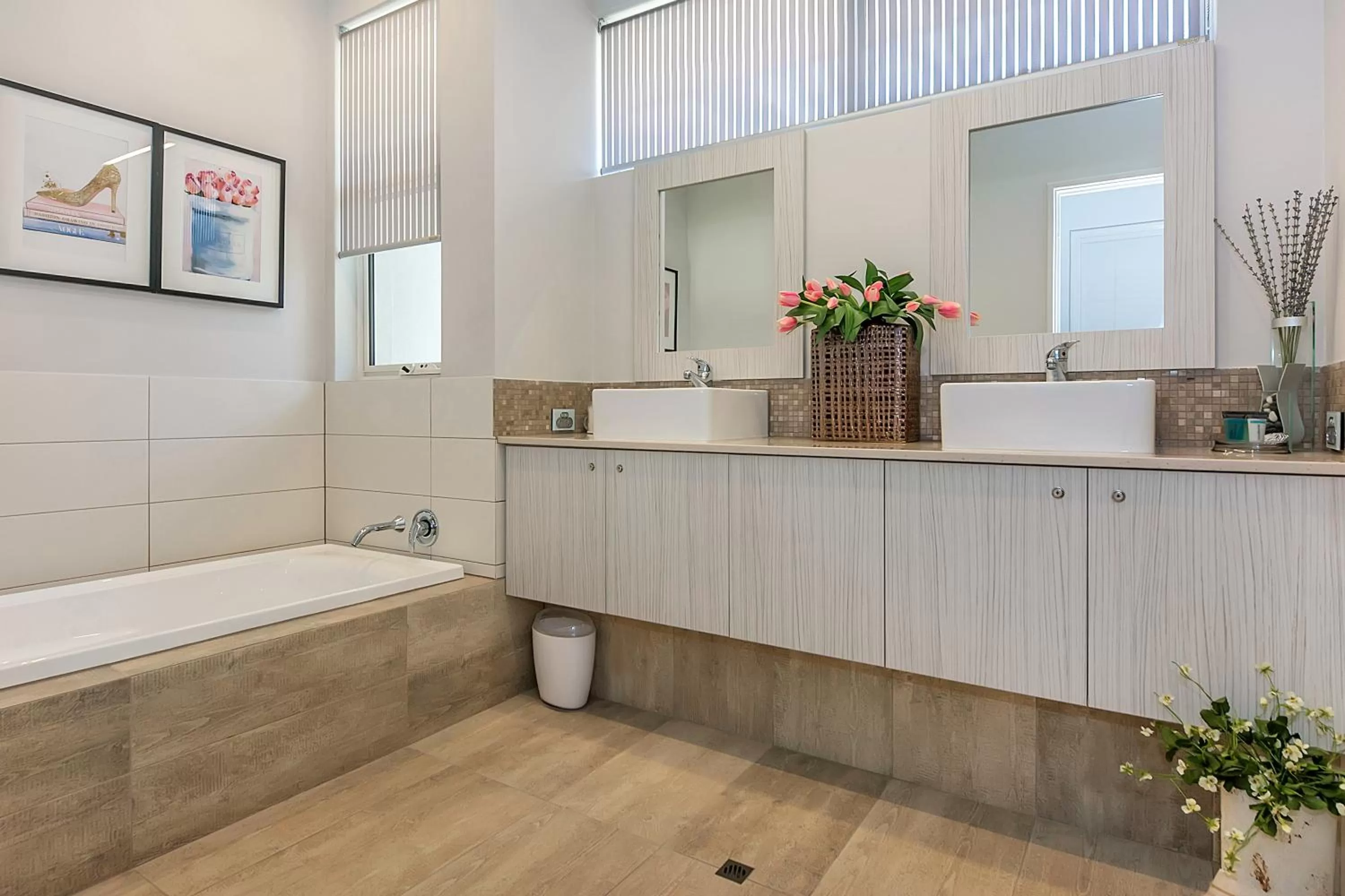 Bathroom in Lavender Manor BnB