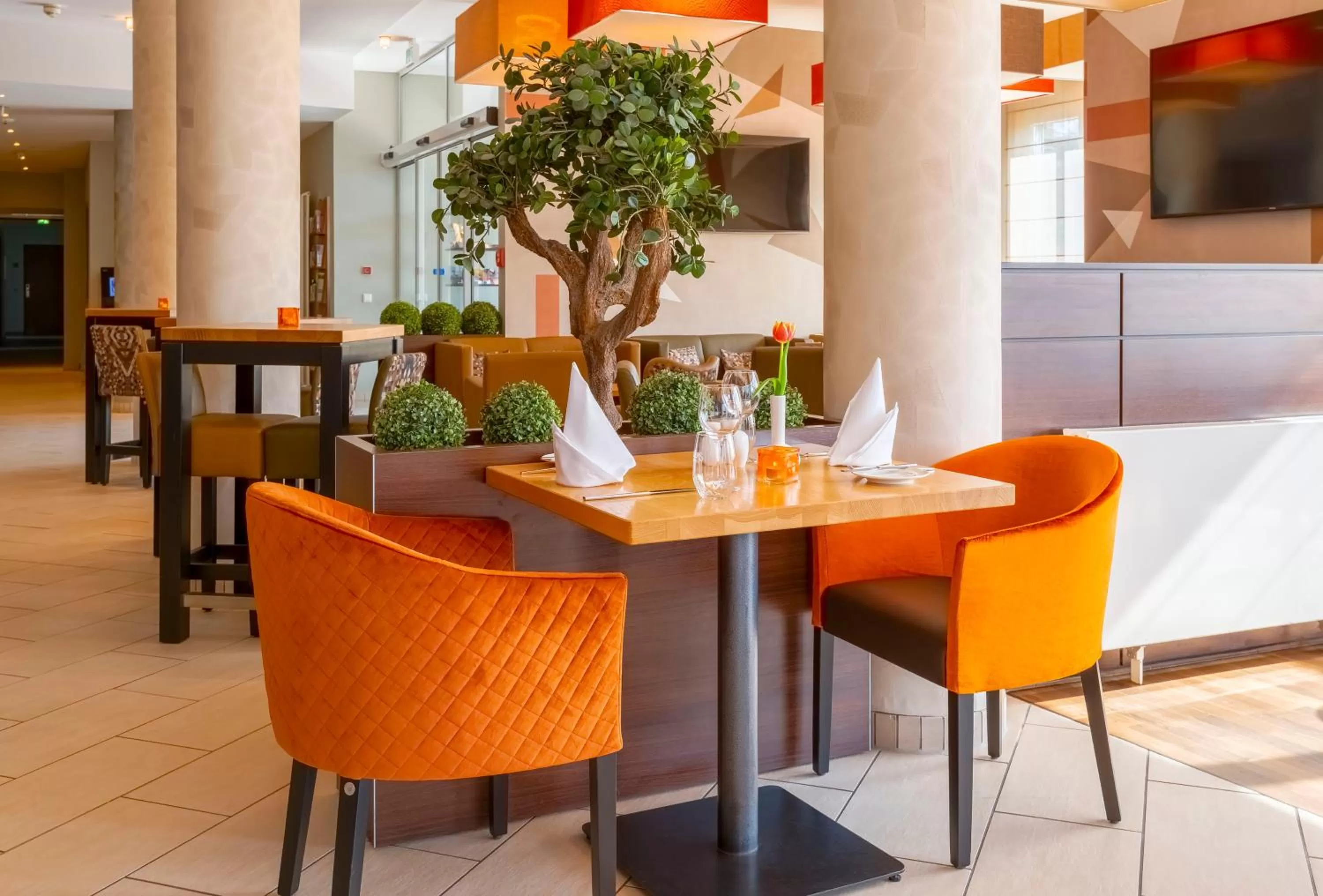 Restaurant/places to eat in Best Western Premier IB Hotel Friedberger Warte