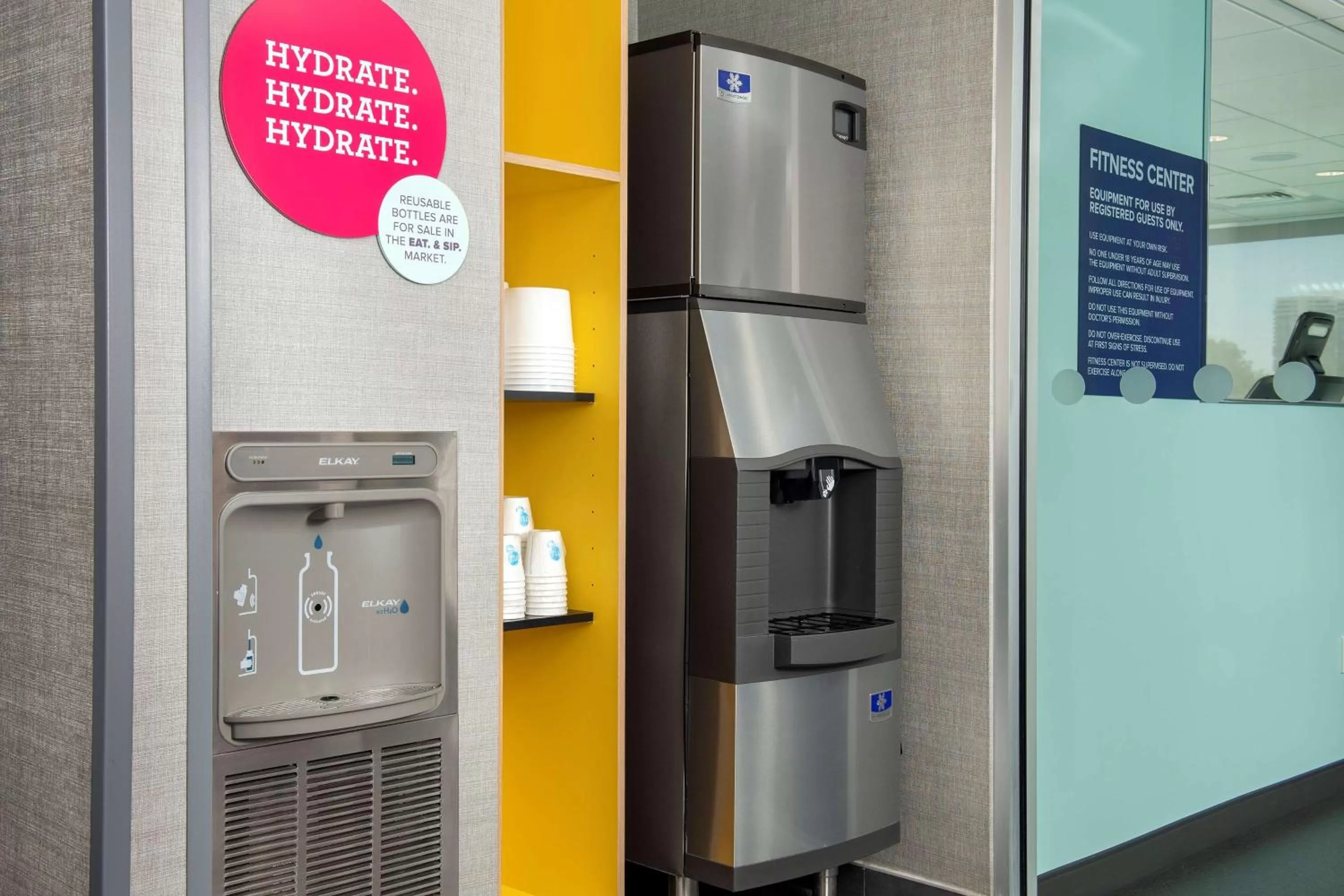 Fitness centre/facilities in Tru By Hilton Miami West Brickell