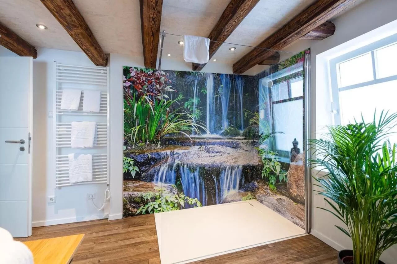 Bathroom in Flair Hotel Hopfengarten