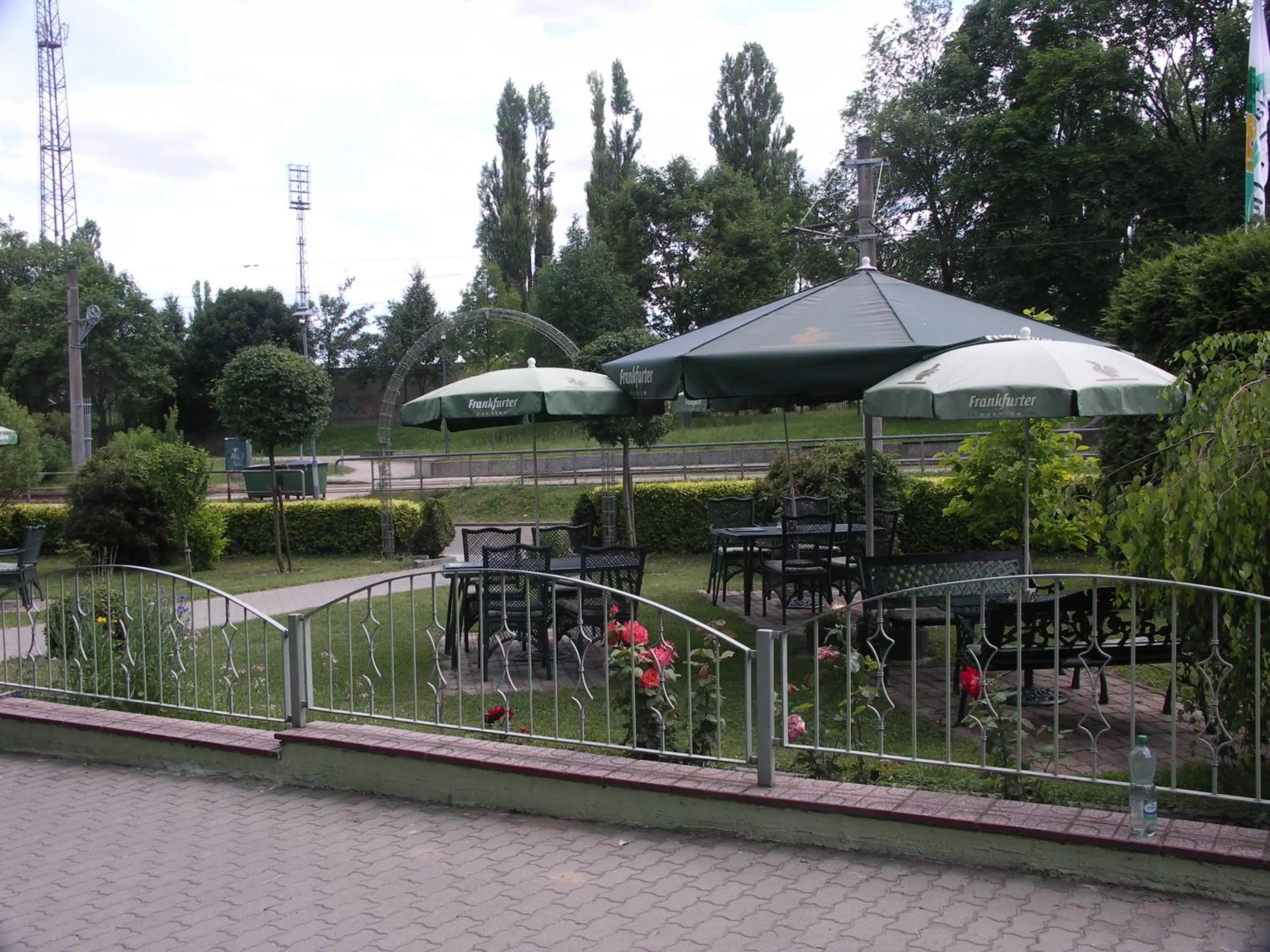 Balcony/Terrace in Hotel Zur Alten Oder- Frankfurt-Oder