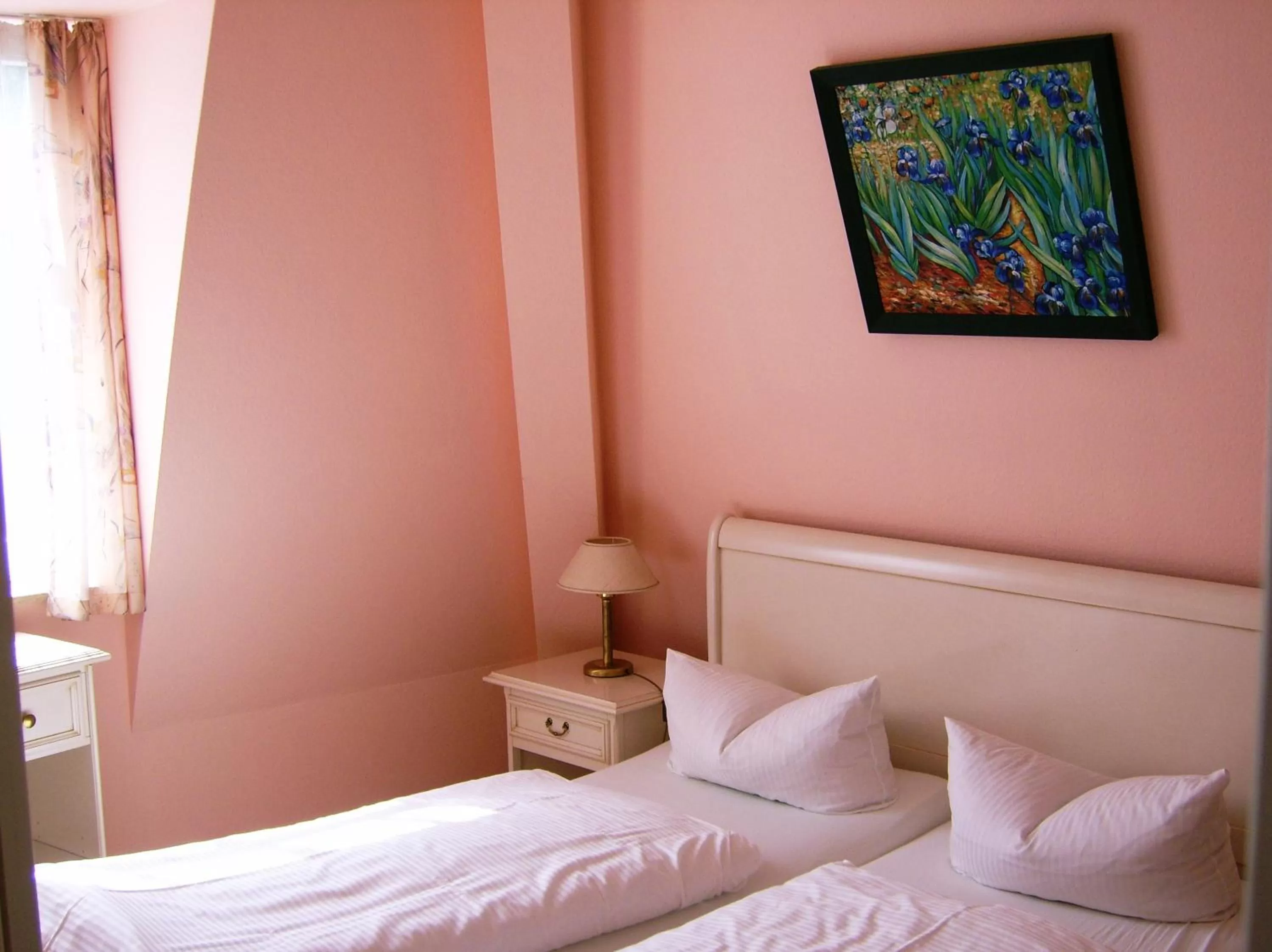 Bed in Hotel Rosenhof