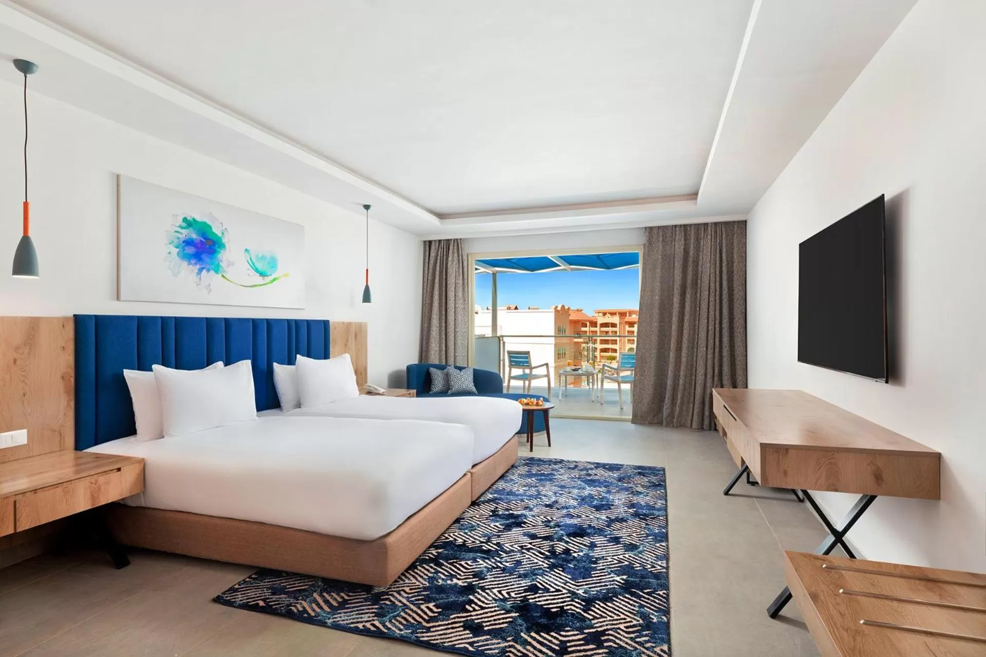 Bedroom, Bed in Pickalbatros Blu Spa Resort - Adults Friendly 16 Years Plus- Ultra All-Inclusive