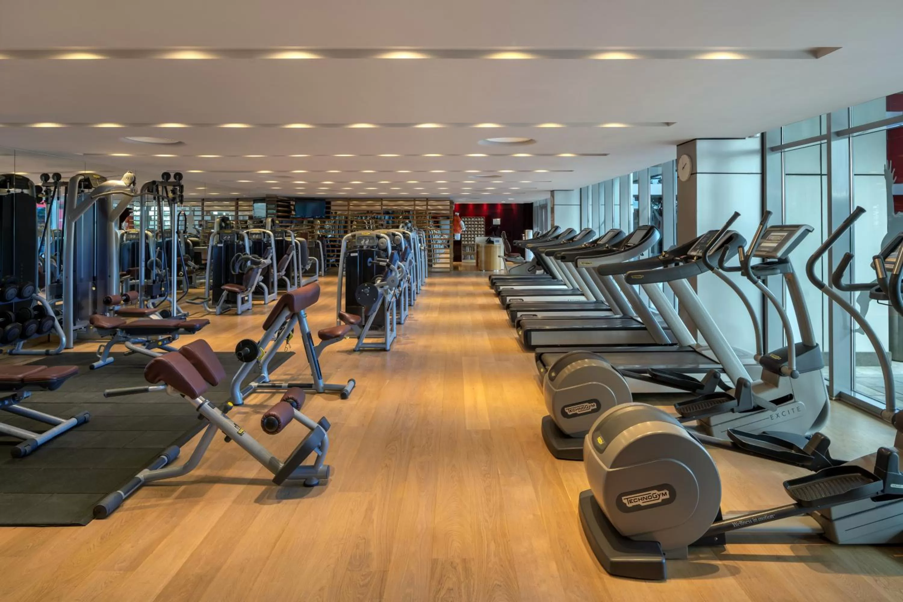 Fitness centre/facilities in Park Rotana Abu Dhabi