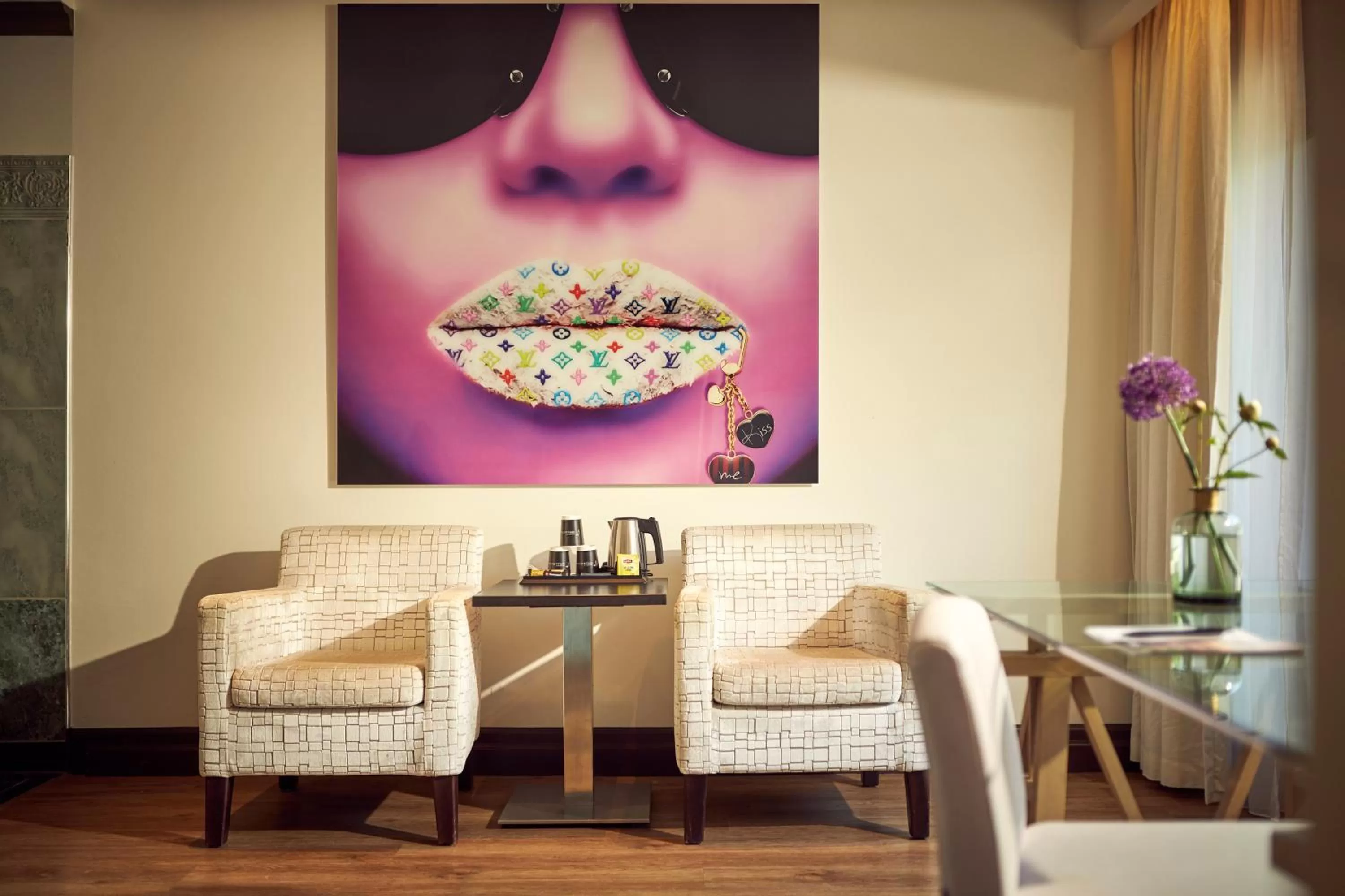 Seating area in Van der Valk Hotel Arnhem