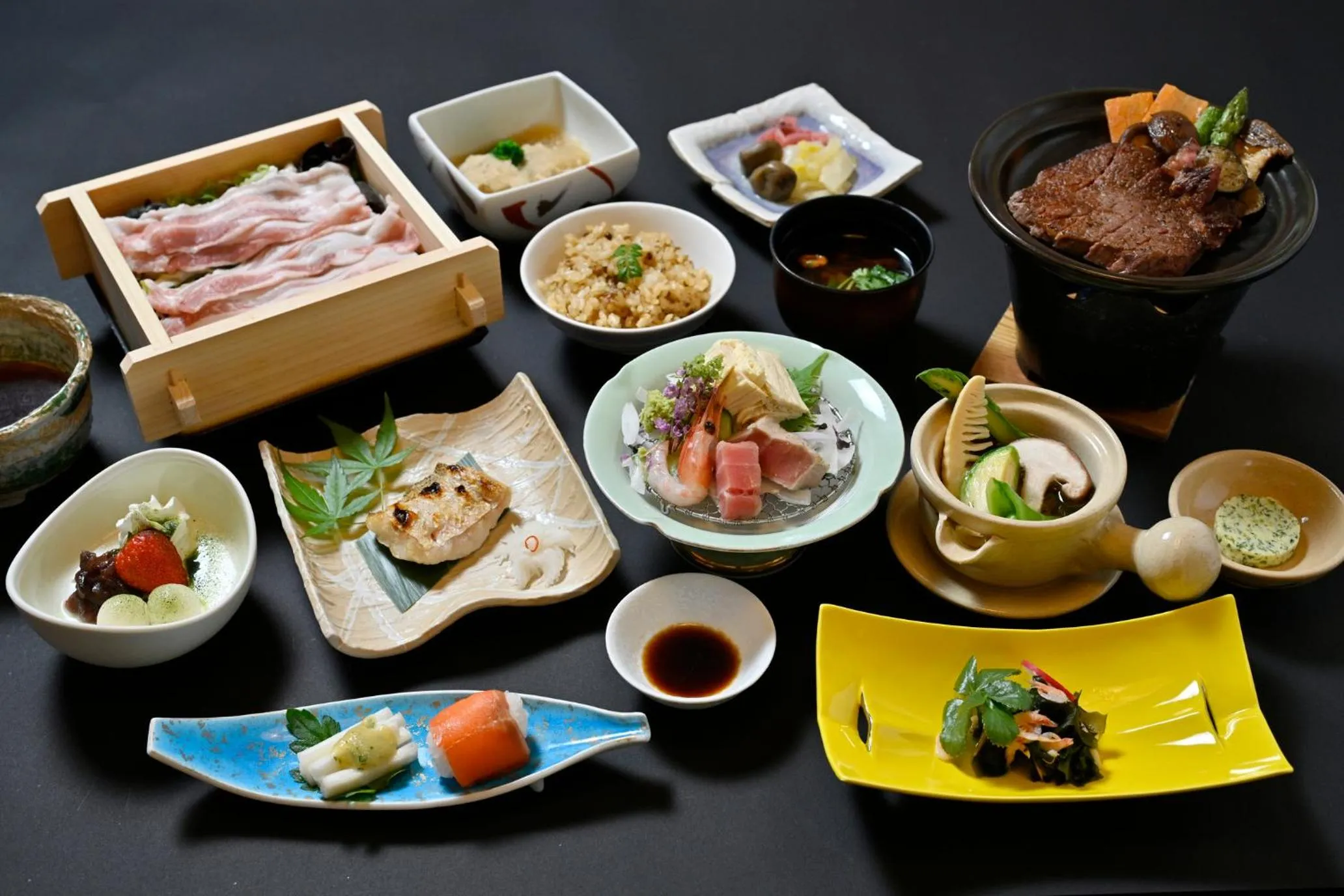 Dinner in Yumoto Itaya