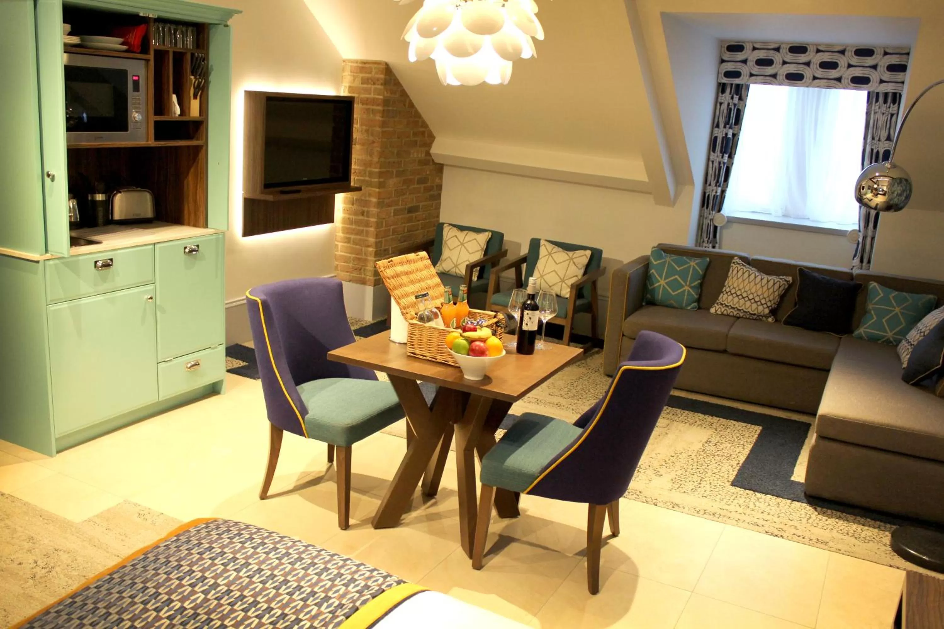 Kitchen or kitchenette in 91 Aparthotel Jesmond Road