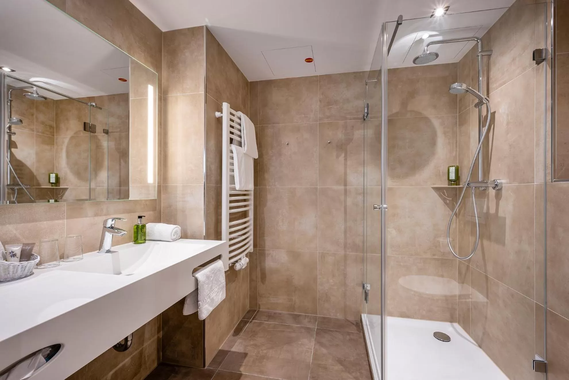 Bathroom in AVALON Hotel Bad Reichenhall