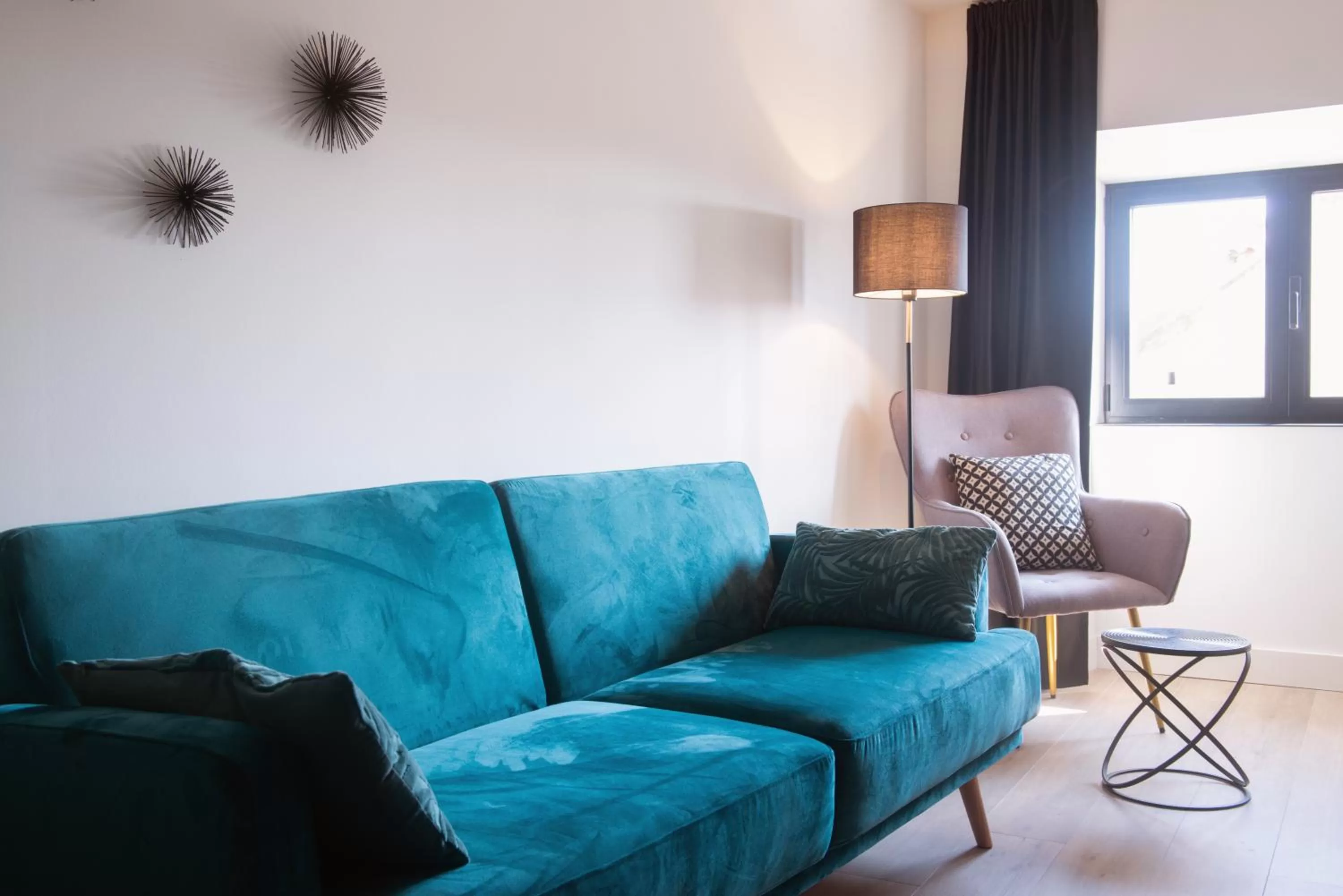 Living room in Santa Catalina Suites Gijón