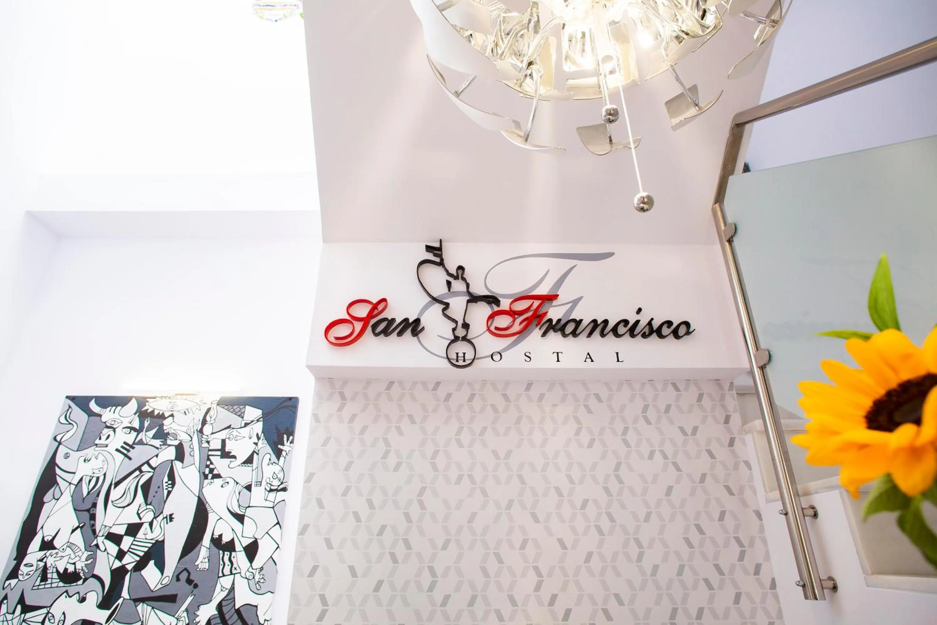 Property logo or sign in Hostal San Francisco