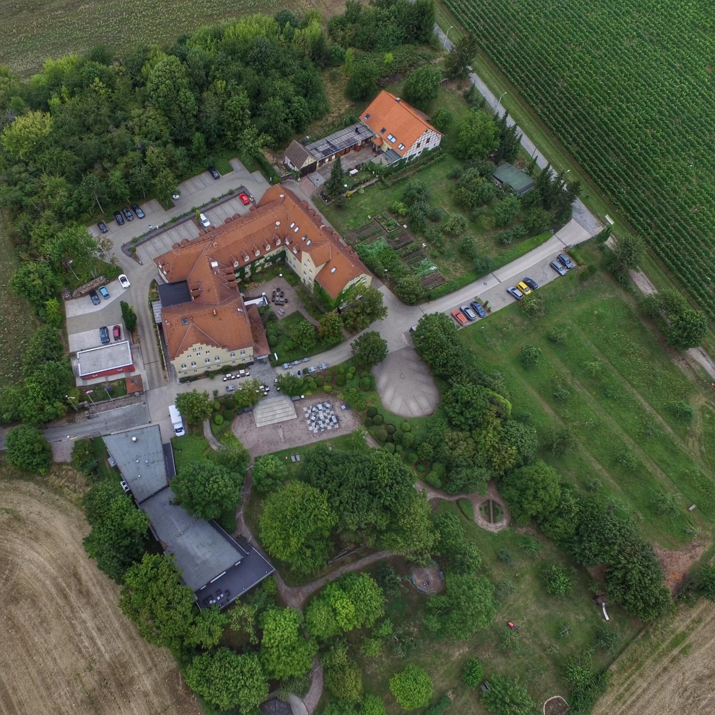Bird's eye view in Konsumhotel Dorotheenhof Weimar