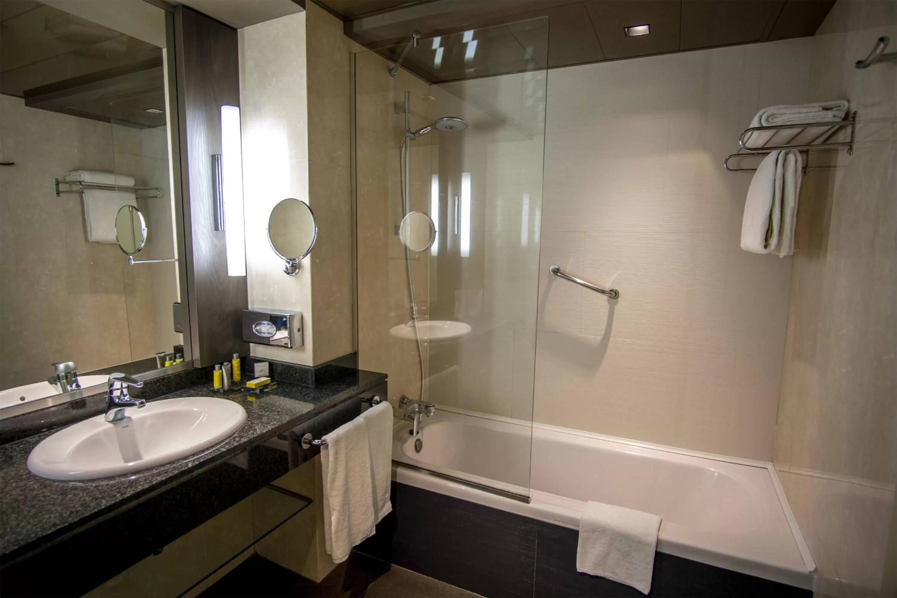 Bathroom in Madrid Marriott Auditorium Hotel & Conference Center