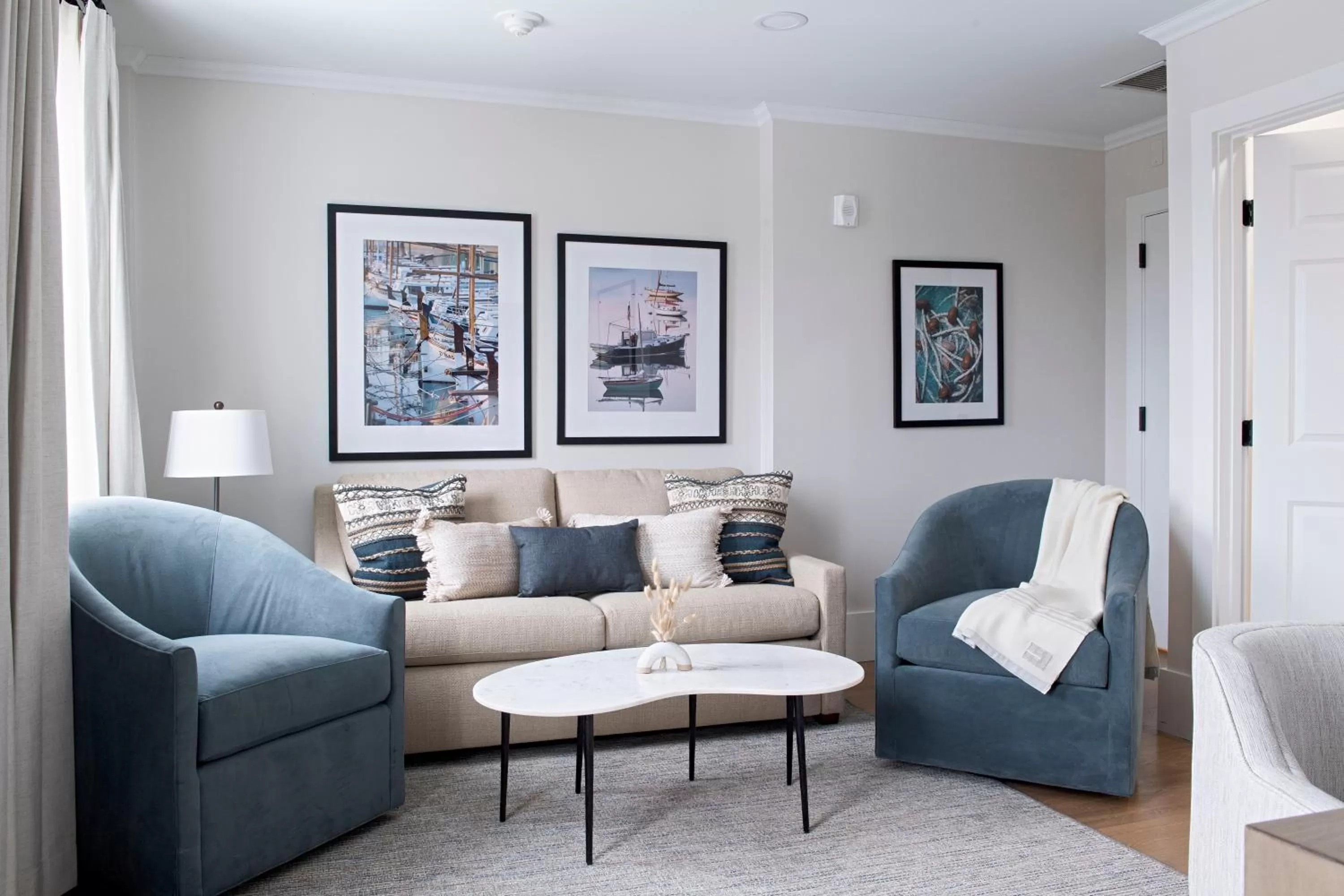 Living room in The Federal