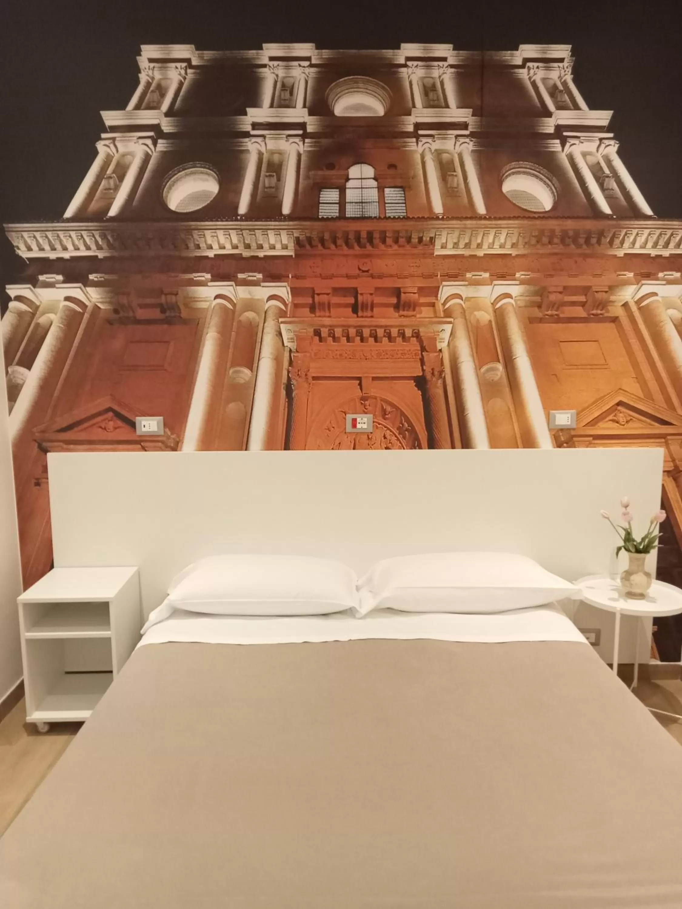 Bed in Hotel Porta Rivera