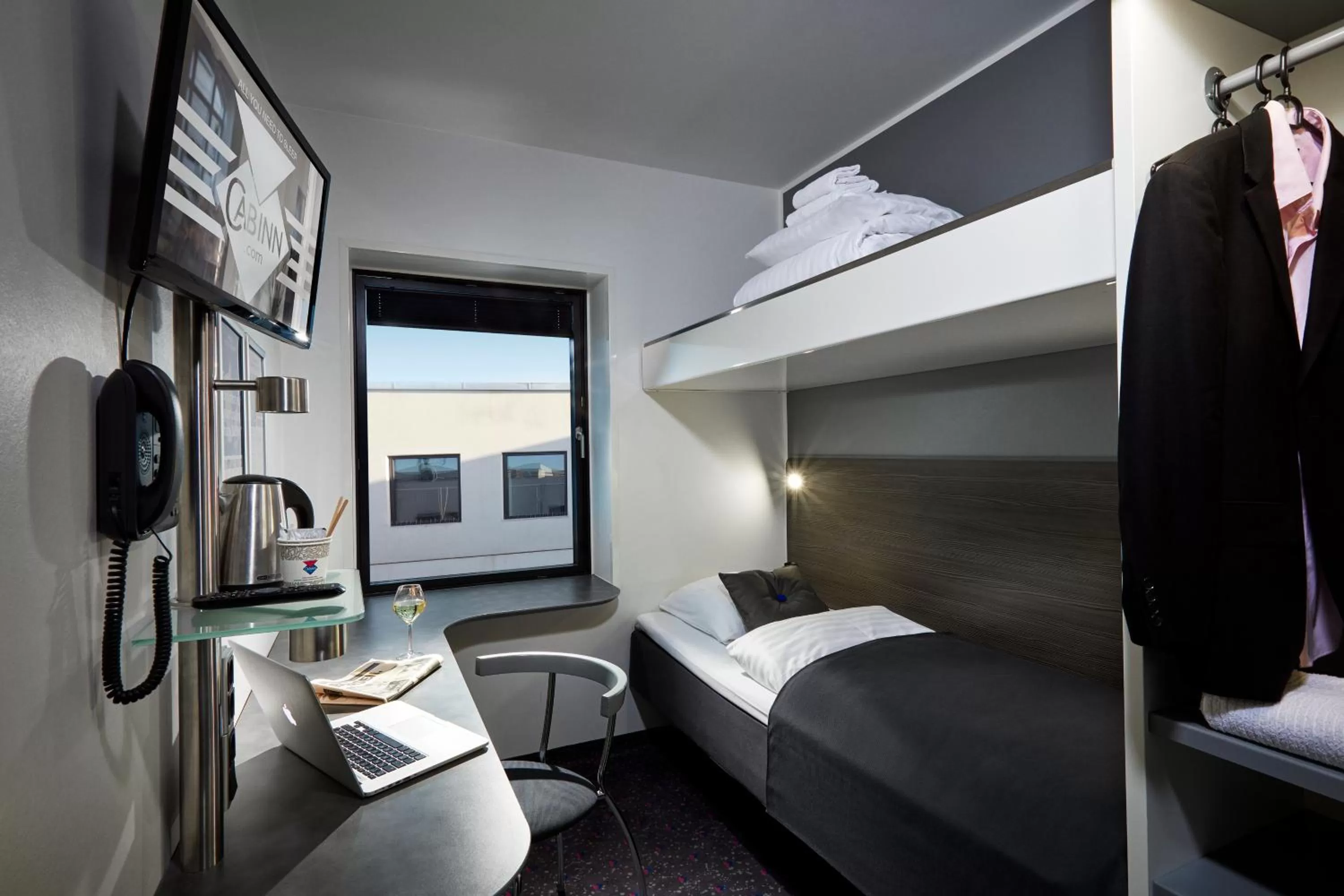 Bed in Cabinn Aarhus