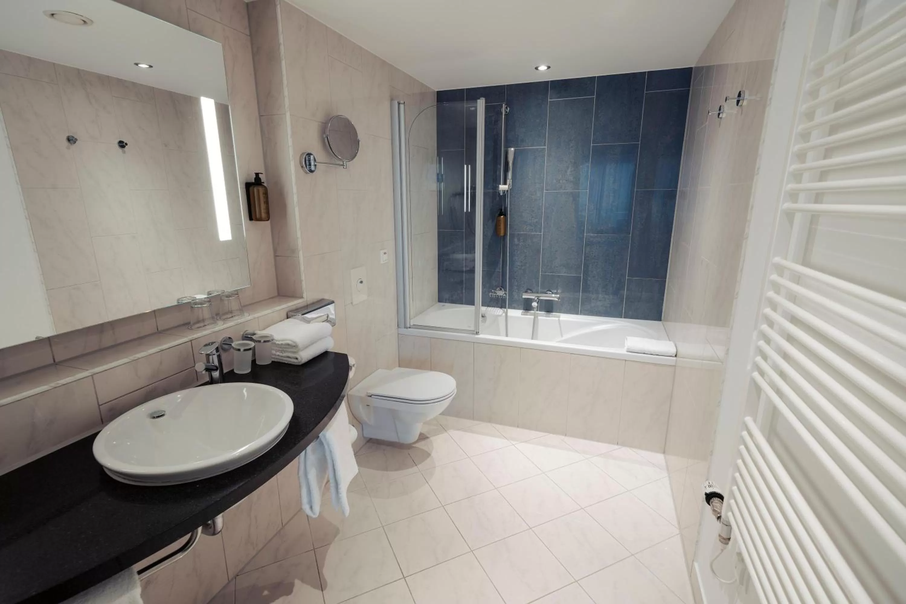 Shower in Doubletree by Hilton Ljubljana