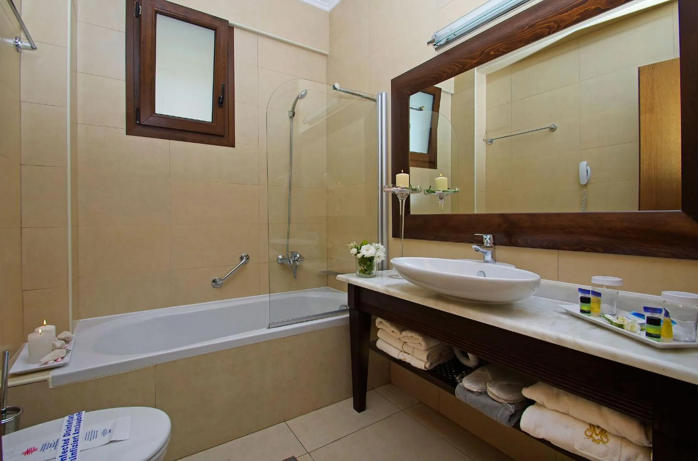 Shower in Mediterranean Village Hotel & Spa