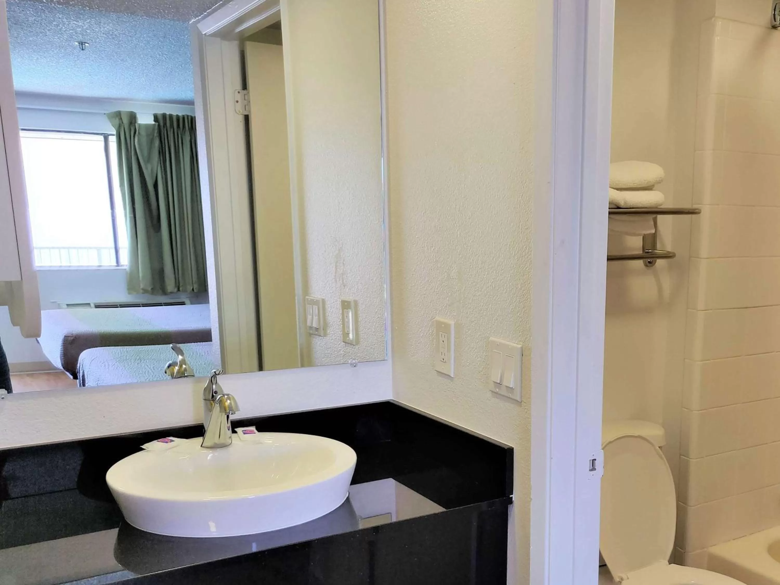 Toilet in Studio 6-Fresno, CA - Extended Stay