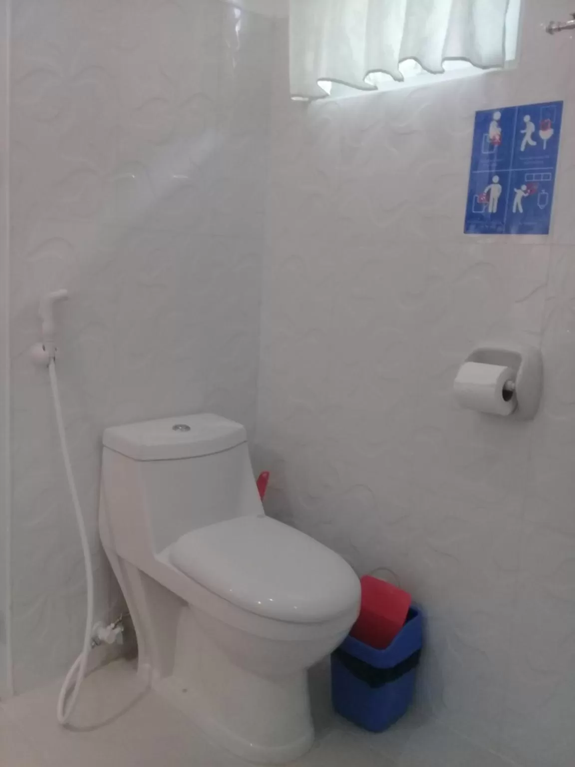 Toilet in D & B BLUESTAR BEACH RESORT