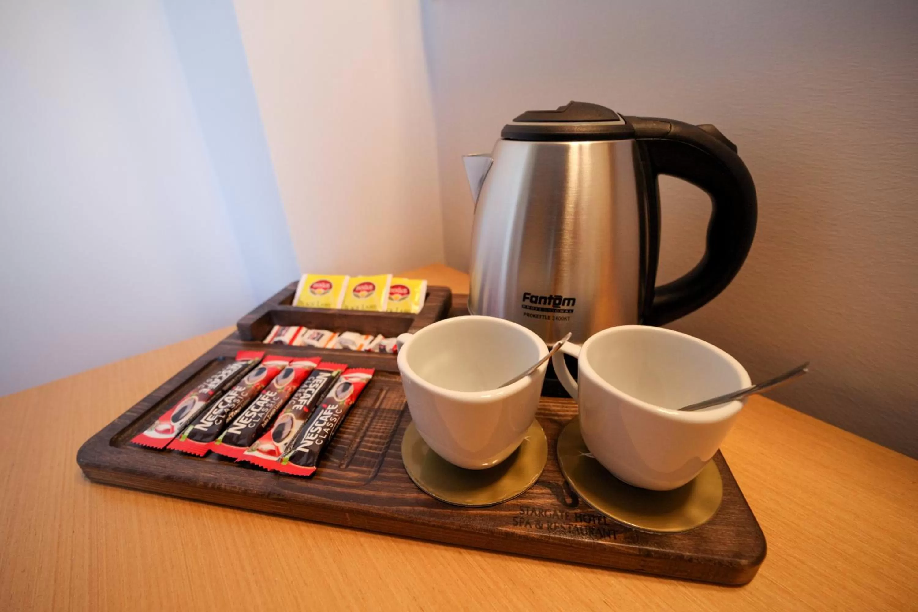 Coffee/tea facilities in Stargate Hotel&Spa