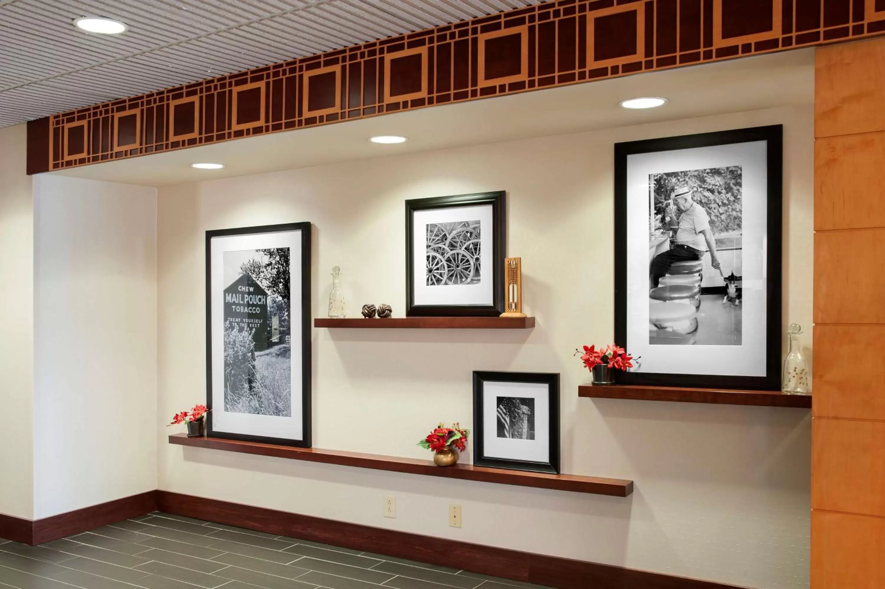 Lobby or reception in Hampton Inn Seymour