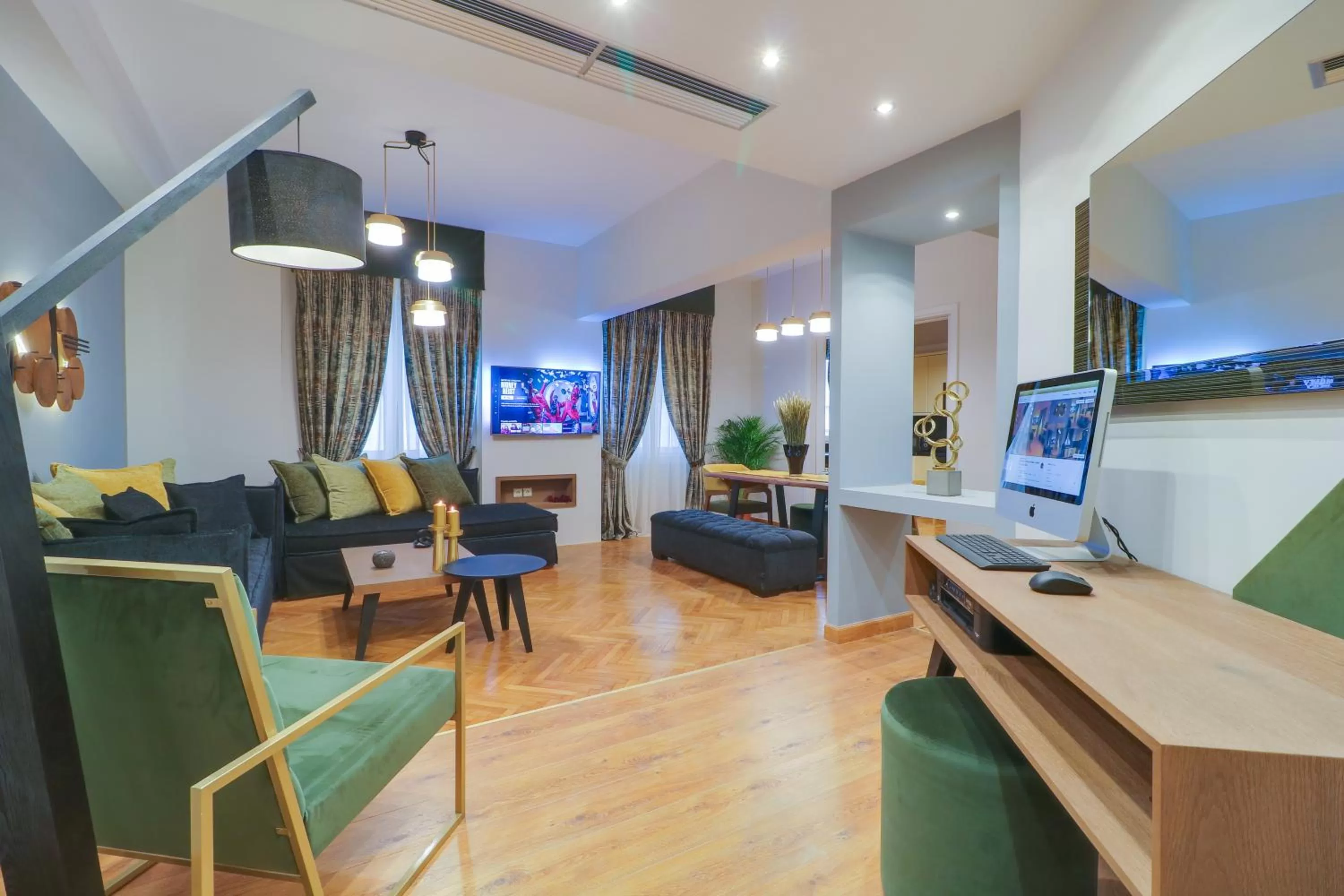 Living room in AthINN Residence