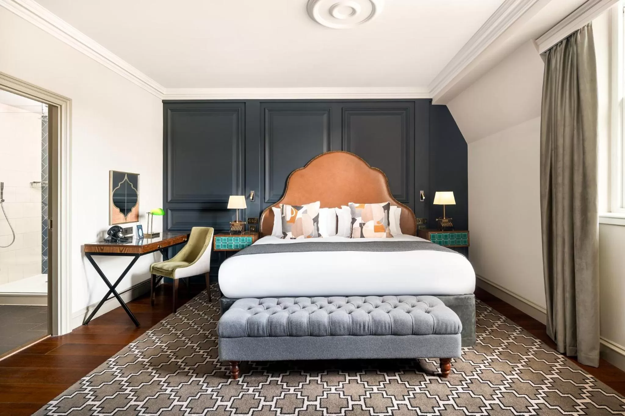 Photo of the whole room, Bed in Hotel Indigo - Edinburgh - Princes Street by IHG