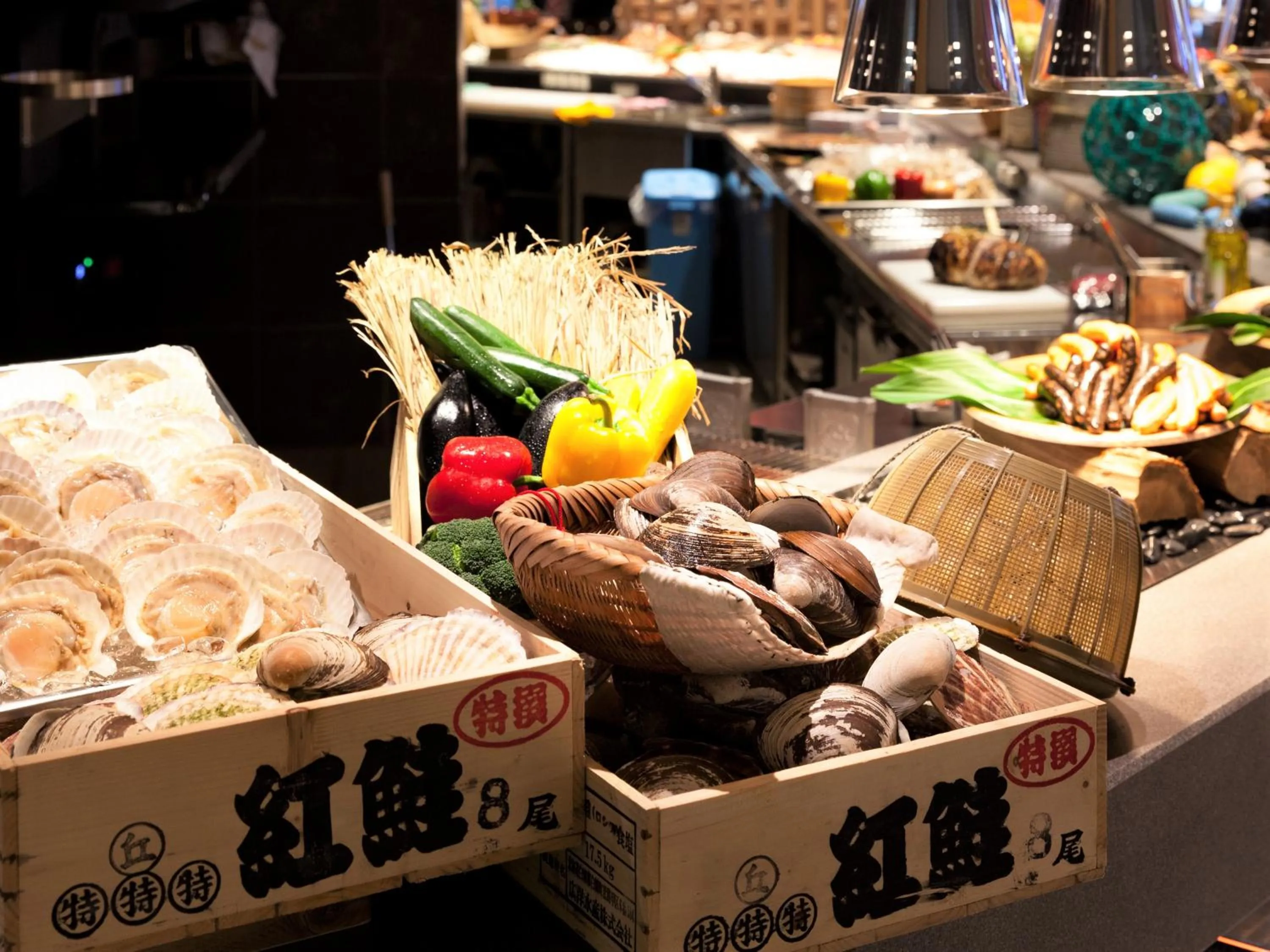 Restaurant/places to eat in Hakodate Yunokawa Onsen Umi to Akari Hewitt Resort