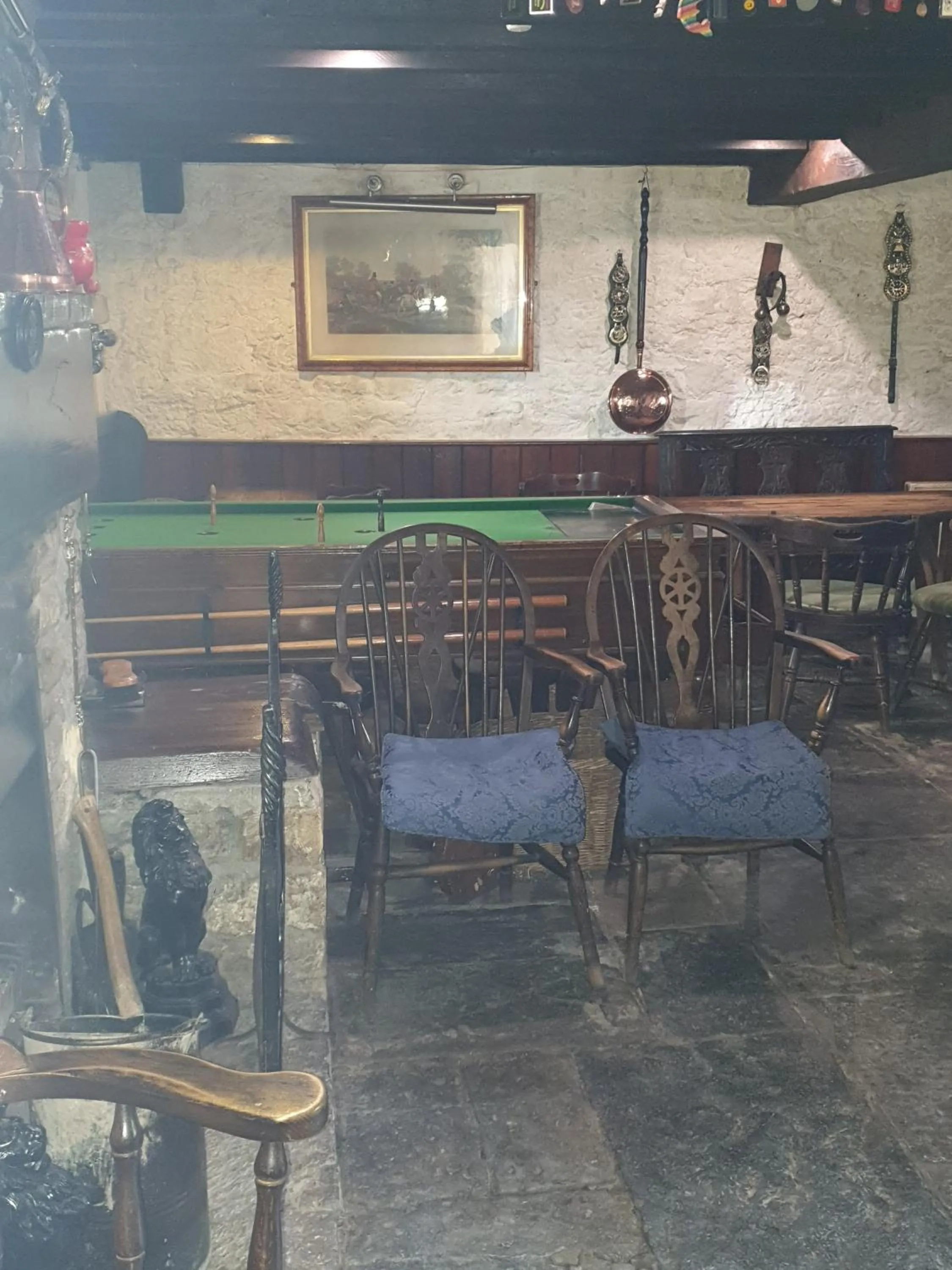 Lounge or bar in the old red lion