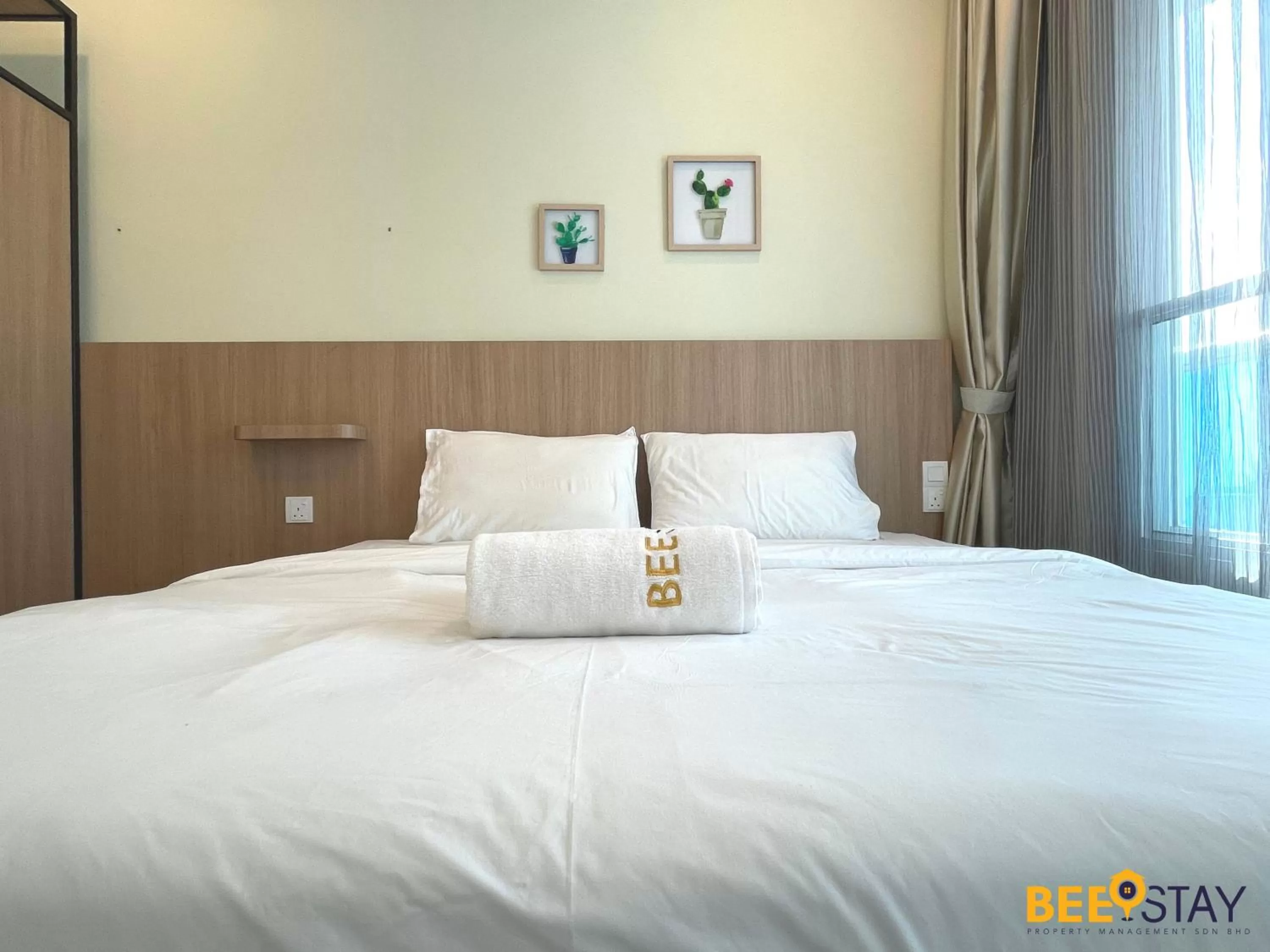 Bed in The Wave Suites Melaka by BEESTAY