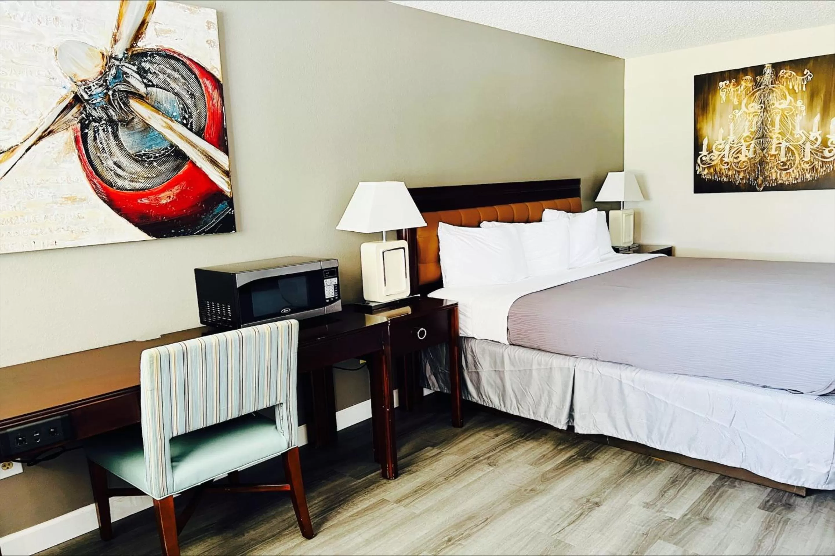 Bedroom in Western Motel, Thomasville